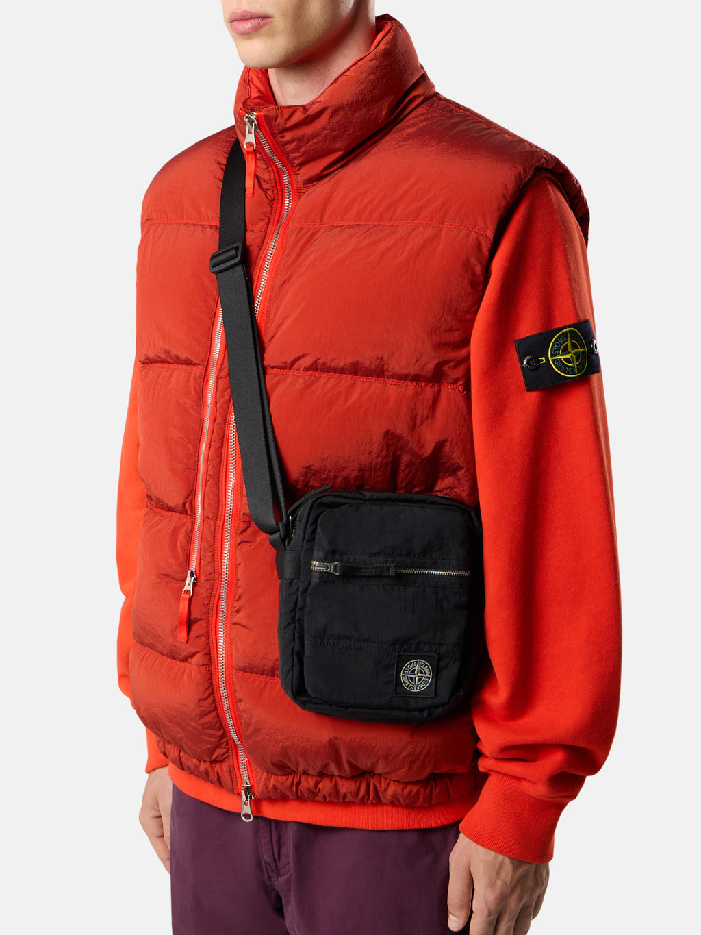 STONE ISLAND・stone island -  CROSS BODY BAG 26SS-39 / BLACK