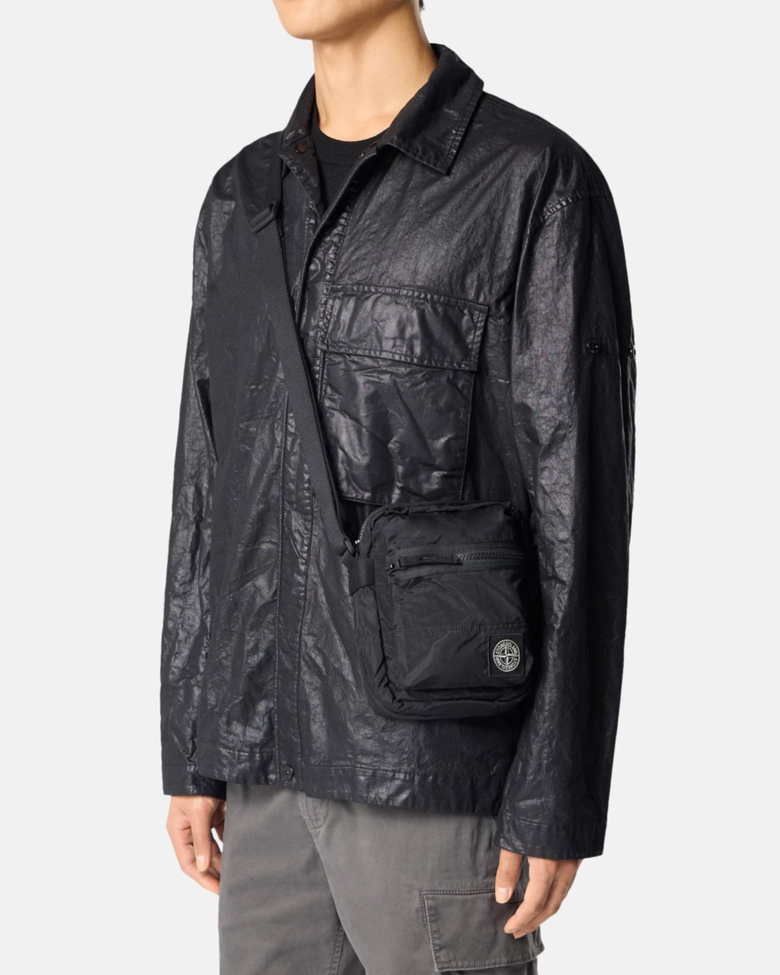 STONE ISLAND・stone island -  CROSS BODY BAG 26AW-9200015 / BLACK