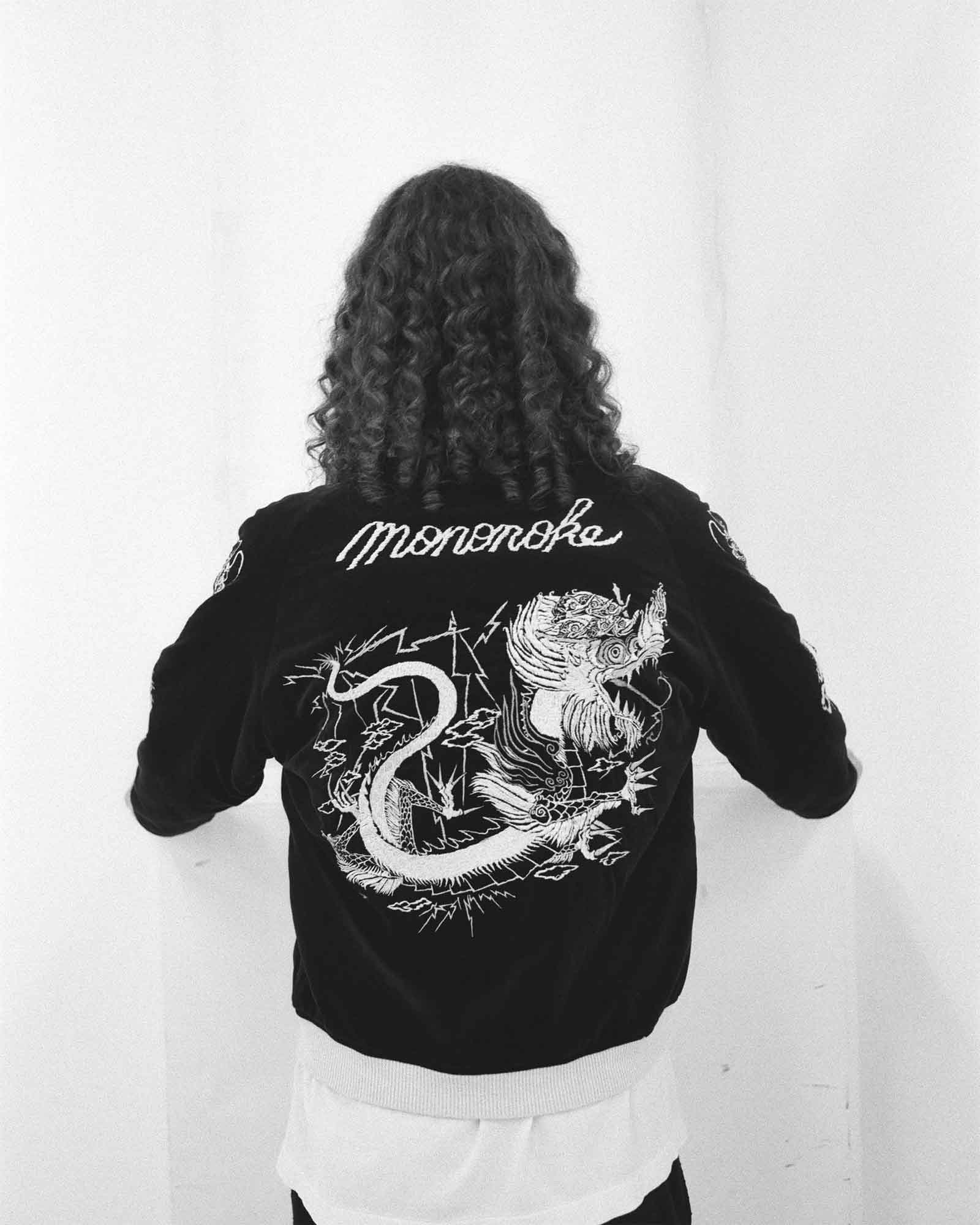 mononoke・made・モノノケメイド - ジャケット REVERSIBLE SKA JAMBER / BLK+PNK