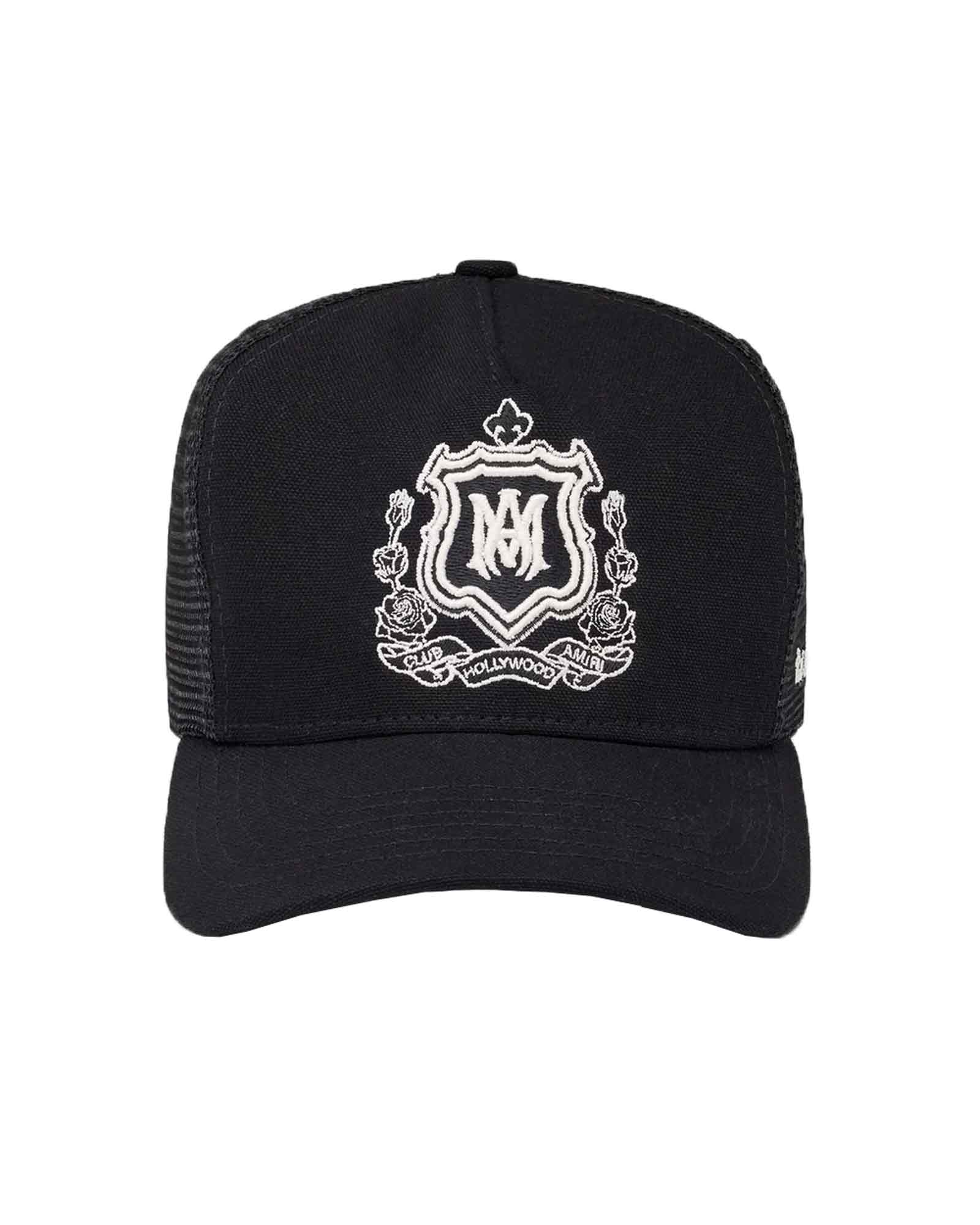 AMIRI・アミリ - キャップ MA CREST TRUCKER HAT / BLACK