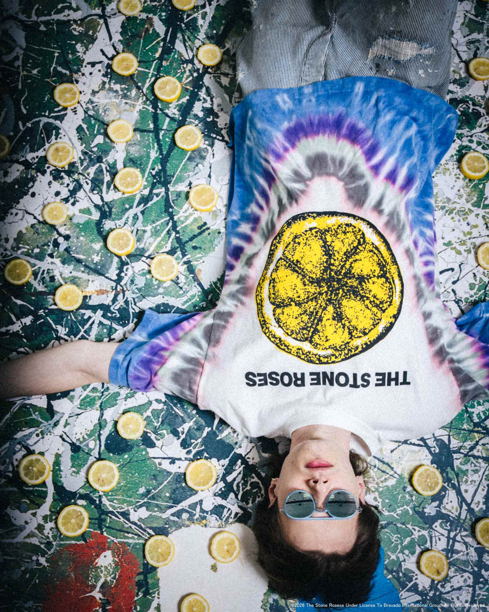 ©SAINT M××××××・セントマイケル - Tシャツ・カットソー TSR_SS T-SHIRT/LEMON / TIE DYE