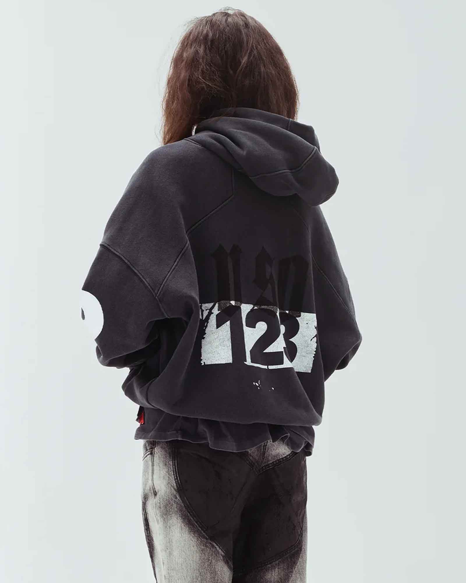 RRR123・里文顿 罗伊 李维斯 -  MEMBERSHIP USO HOODIE / BLACK