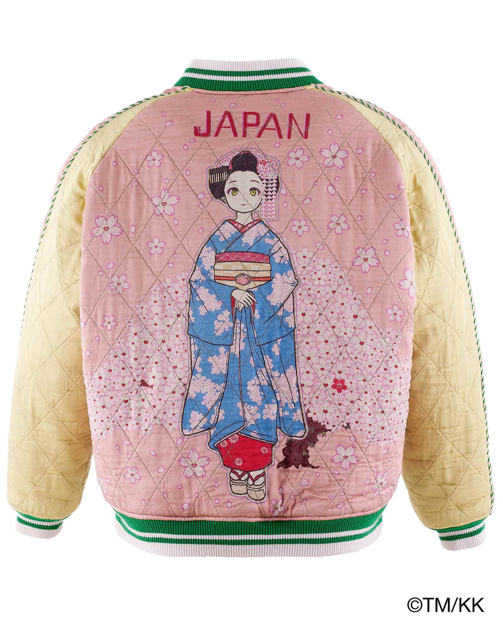 mononoke・made・モノノケメイド - ジャケット REVERSIBLE SKA JAMBER / BLK+PNK