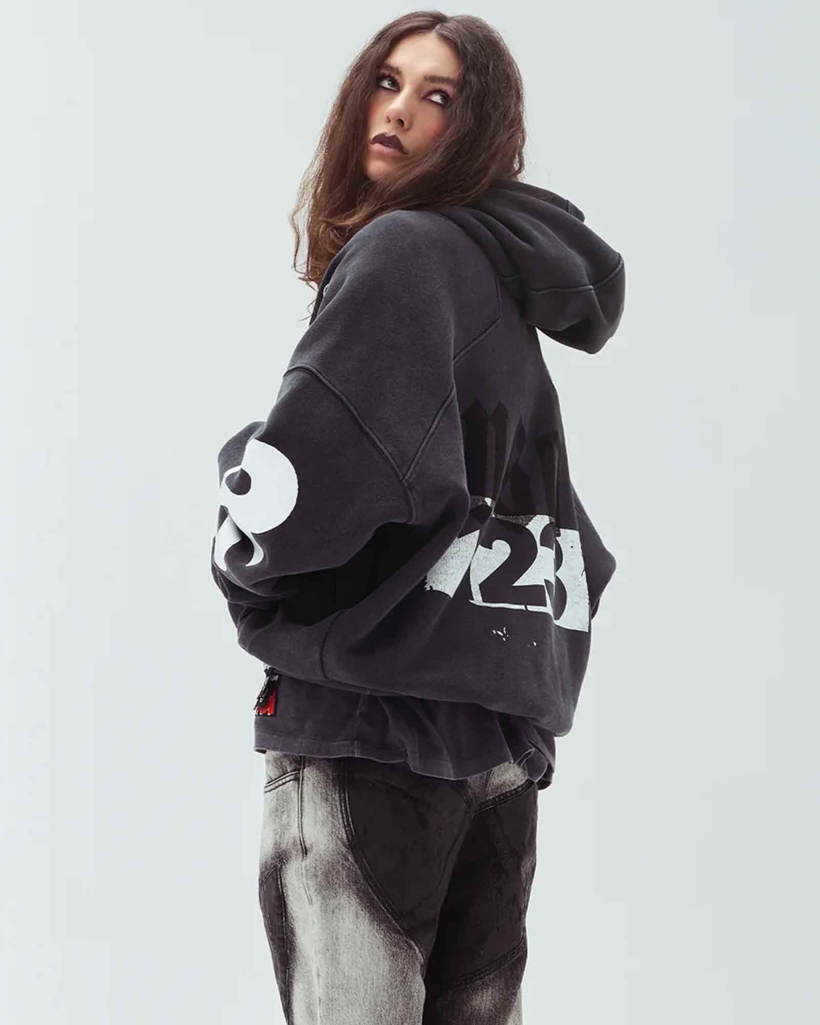 RRR123・里文顿 罗伊 李维斯 -  MEMBERSHIP USO HOODIE / BLACK