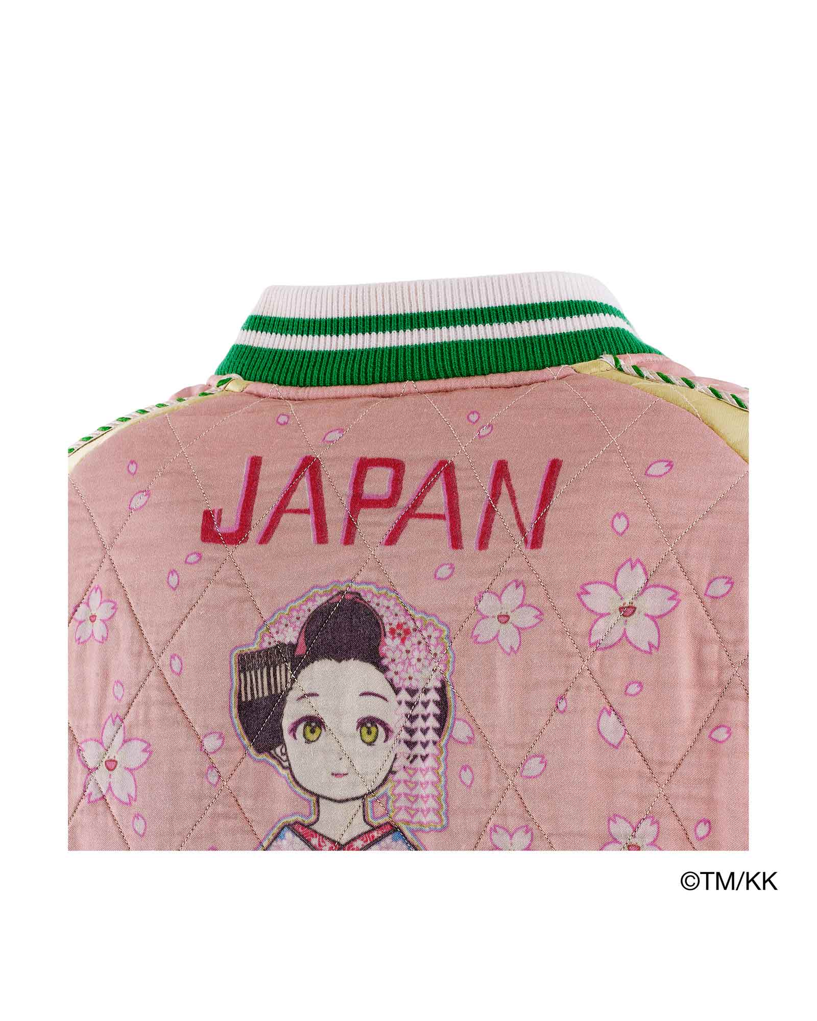 mononoke・made・モノノケメイド - ジャケット REVERSIBLE SKA JAMBER / BLK+PNK