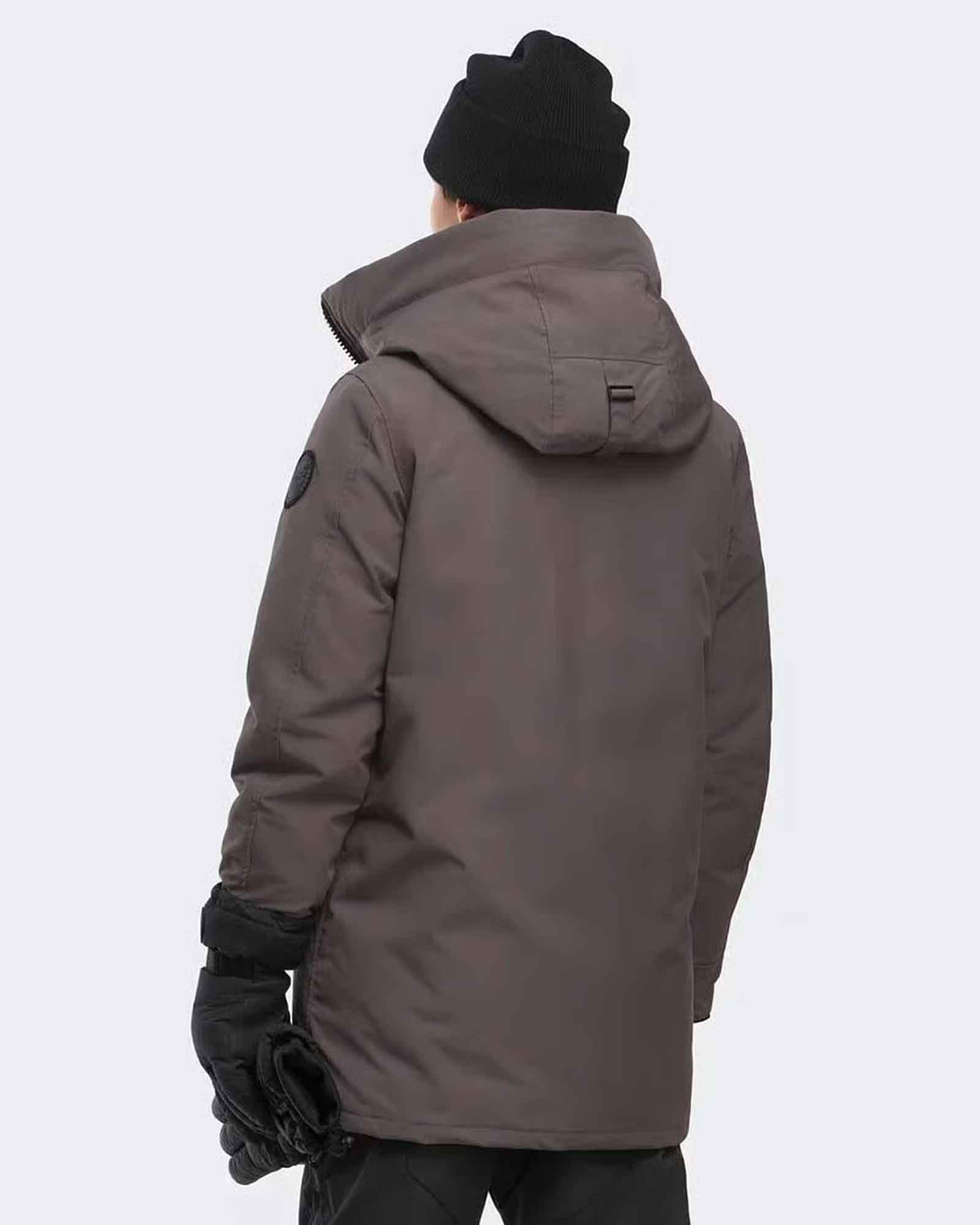 CANADA GOOSE・カナダグース - ダウンジャケット LANGFORD PARKA BLACK LABEL / COASTAL GREY