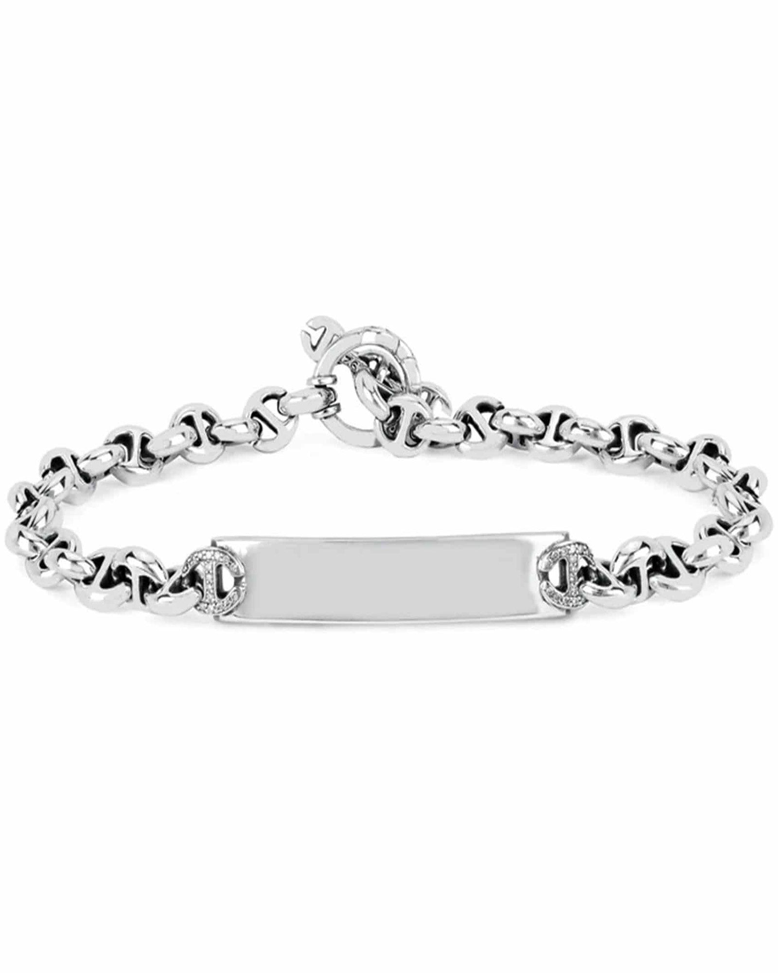 HOORSENBUHS・ホーセンブース - ブレスレット・バングル 5MM OPEN-LINK MONOGRAM BRACELET