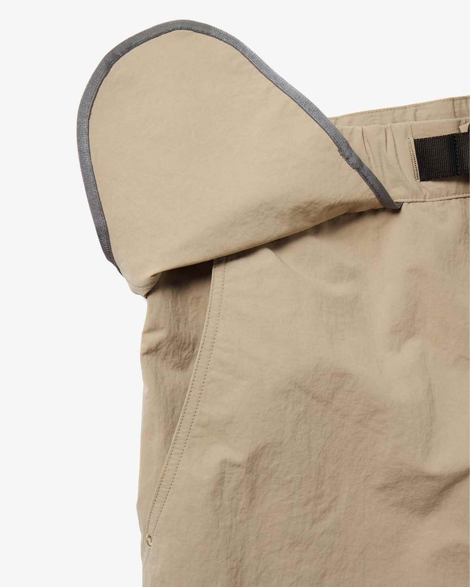 Goldwin 0・ゴールドウイン ゼロ - ハーフ・ショートパンツ HELICOID POCKET SHORTS / INK BLACK