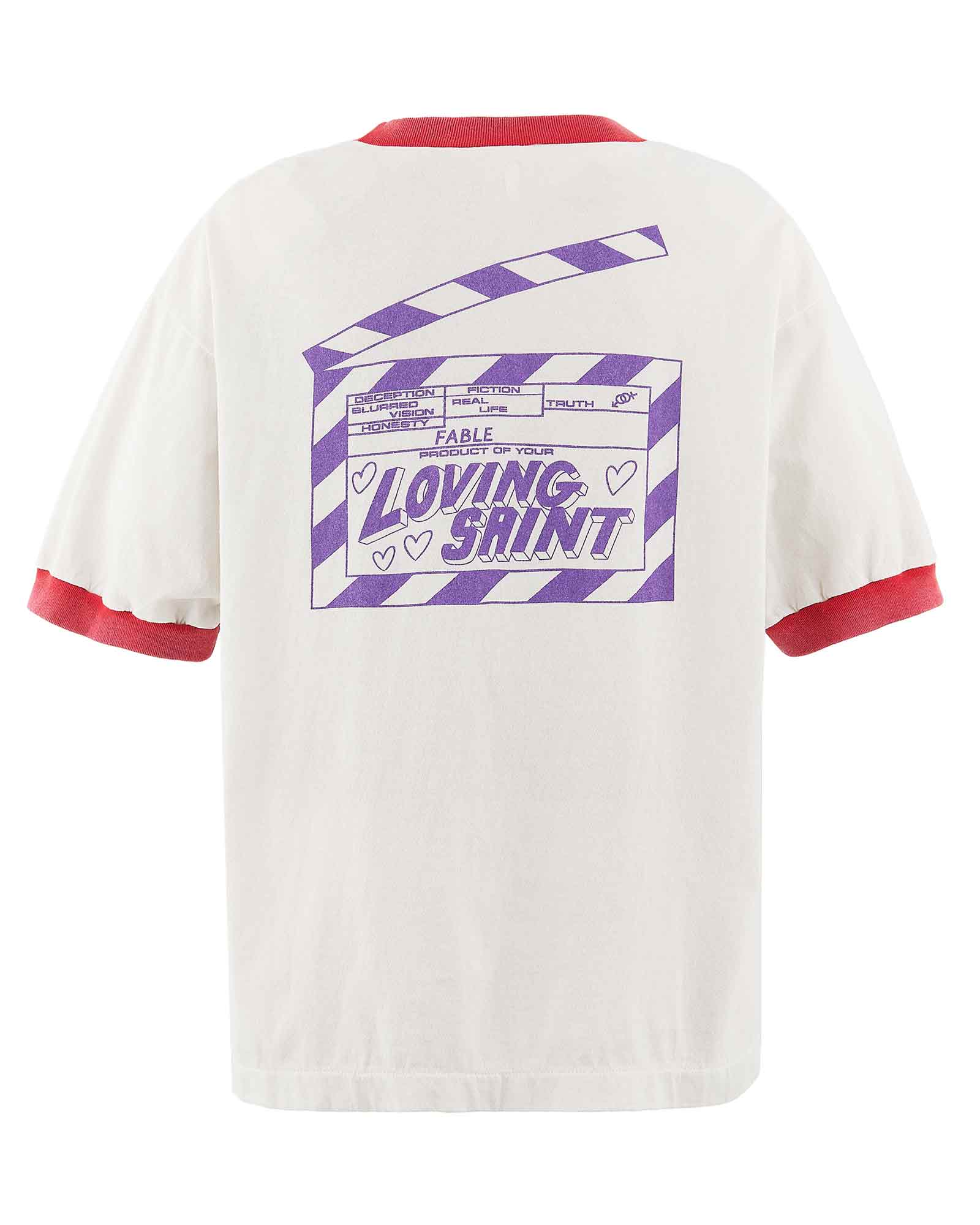 ©SAINT M××××××・セントマイケル - Tシャツ・カットソー SS T-SHIRT/I LOVE SAINT / WHITE