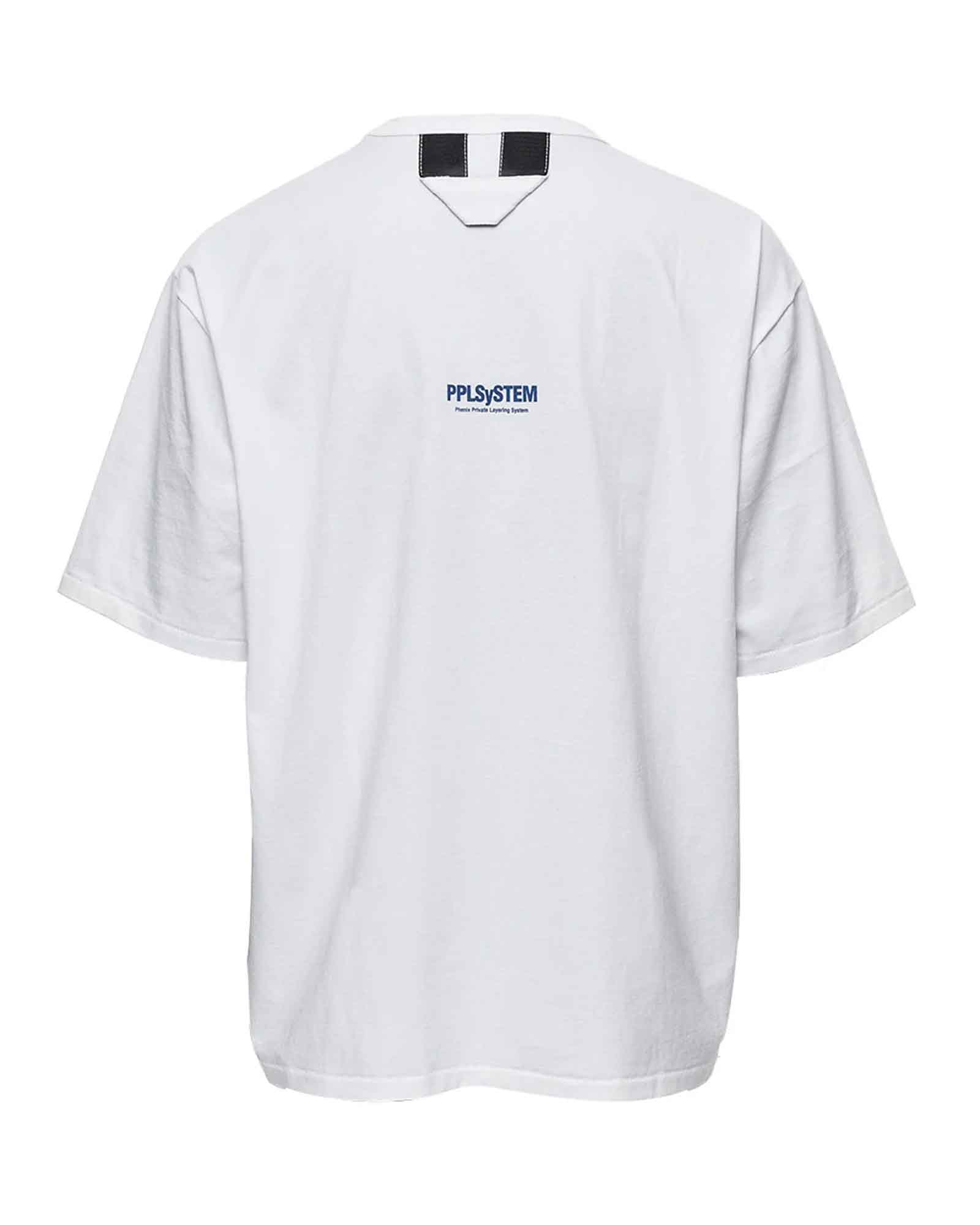 PHENIX・フェニックス - Tシャツ・カットソー DISTORTED POCKET BASE TEE / WHITE