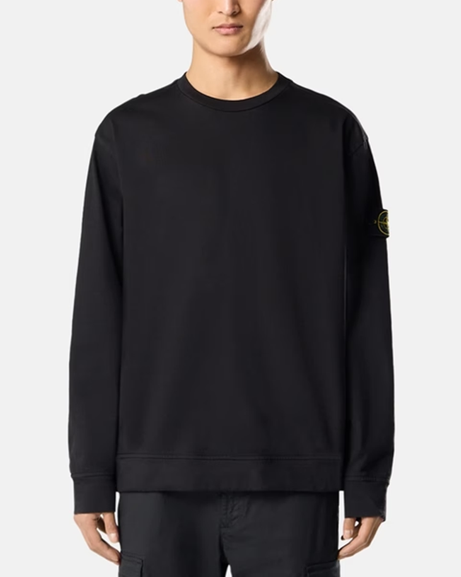 HEAVY ORGANIC COTTON JERSEY L/S TSHIRT 6100057 / BLACK