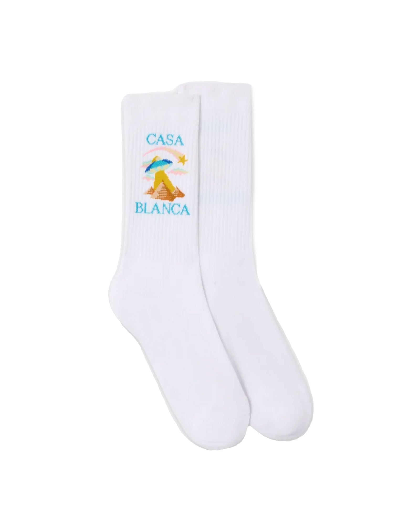 PHANTASMAGORIA SOCKS /  WHITE