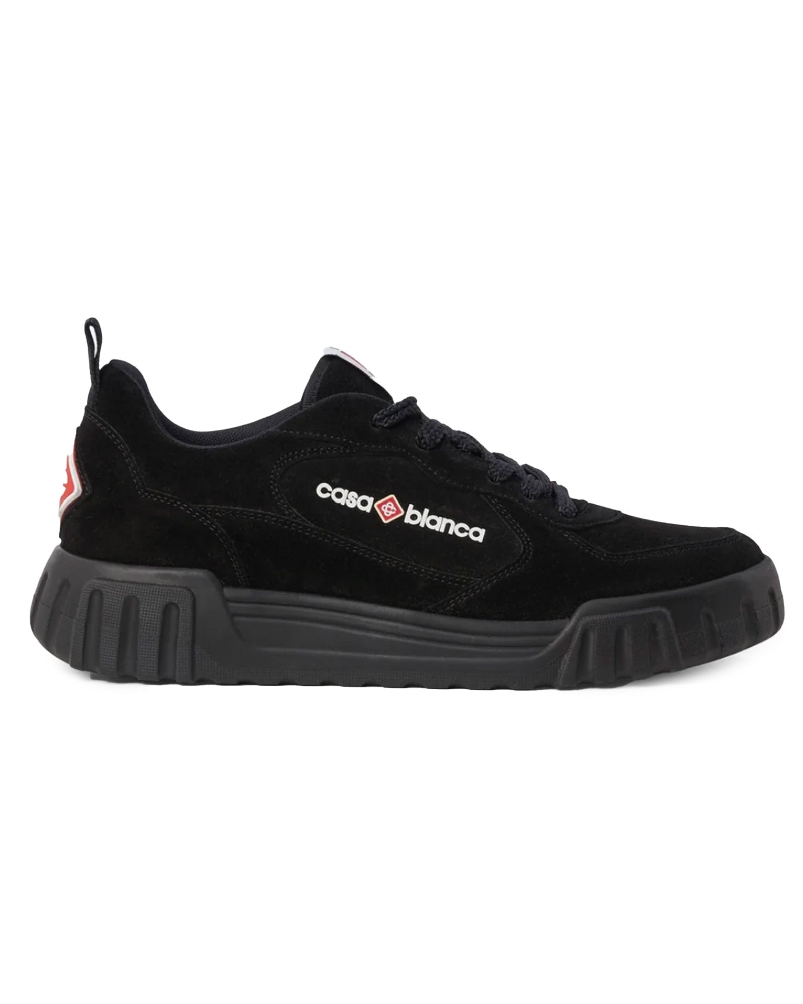 MENS COURT SNEAKER / BLACK