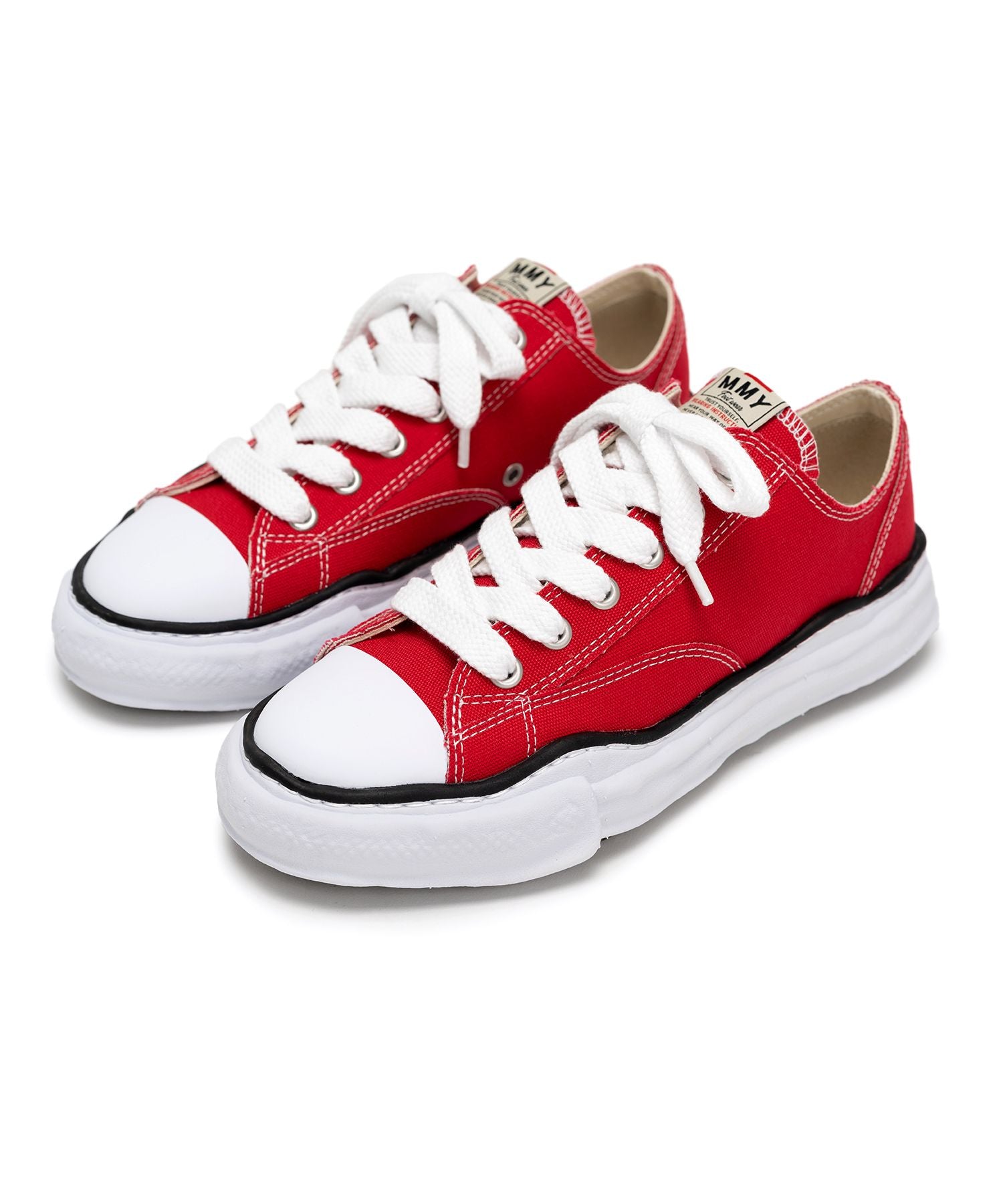 MIHARA YASUHIRO・ミハラヤスヒロ - ローカットスニーカー PETERSON LOW CANVAS / RED