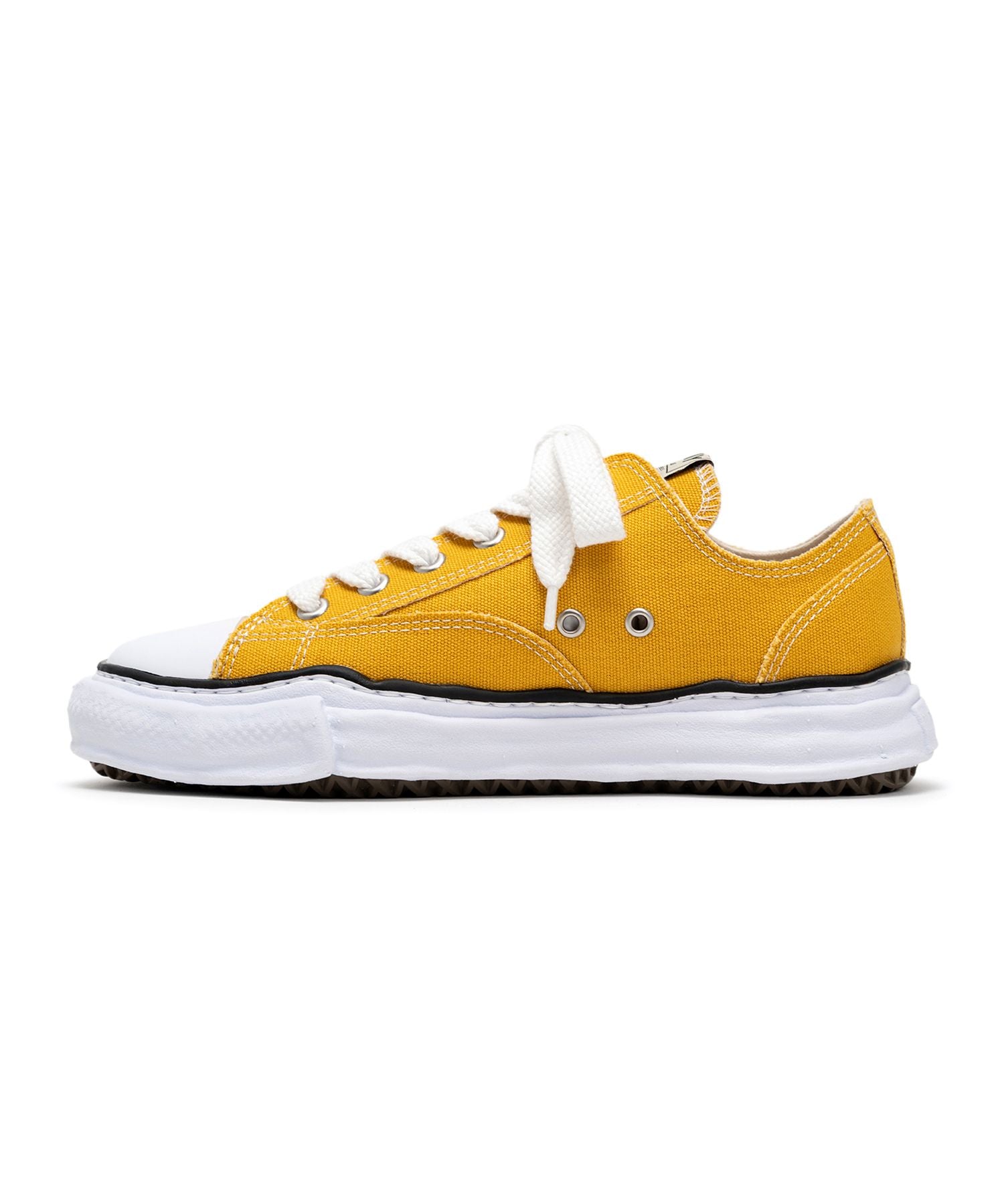 MIHARA YASUHIRO・ミハラヤスヒロ - ローカットスニーカー PETERSON LOW CANVAS / YELLOW