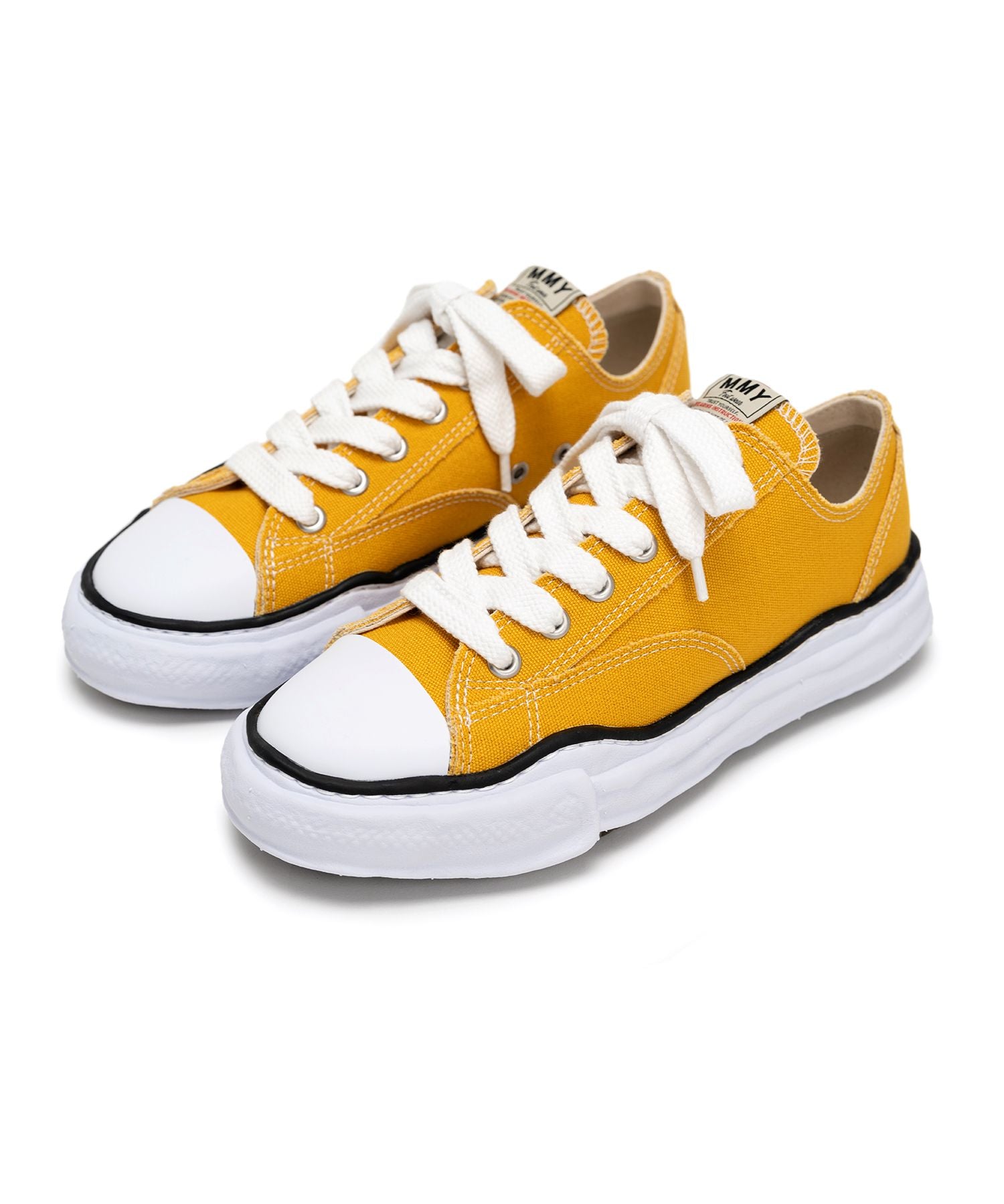 MIHARA YASUHIRO・ミハラヤスヒロ - ローカットスニーカー PETERSON LOW CANVAS / YELLOW