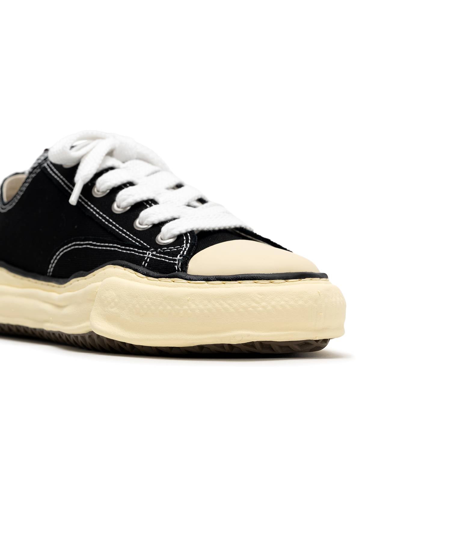 MIHARA YASUHIRO・Yasuhiro Mihara -  PETERSON LOW CANVAS ORIGINAL SOLE / BLACK