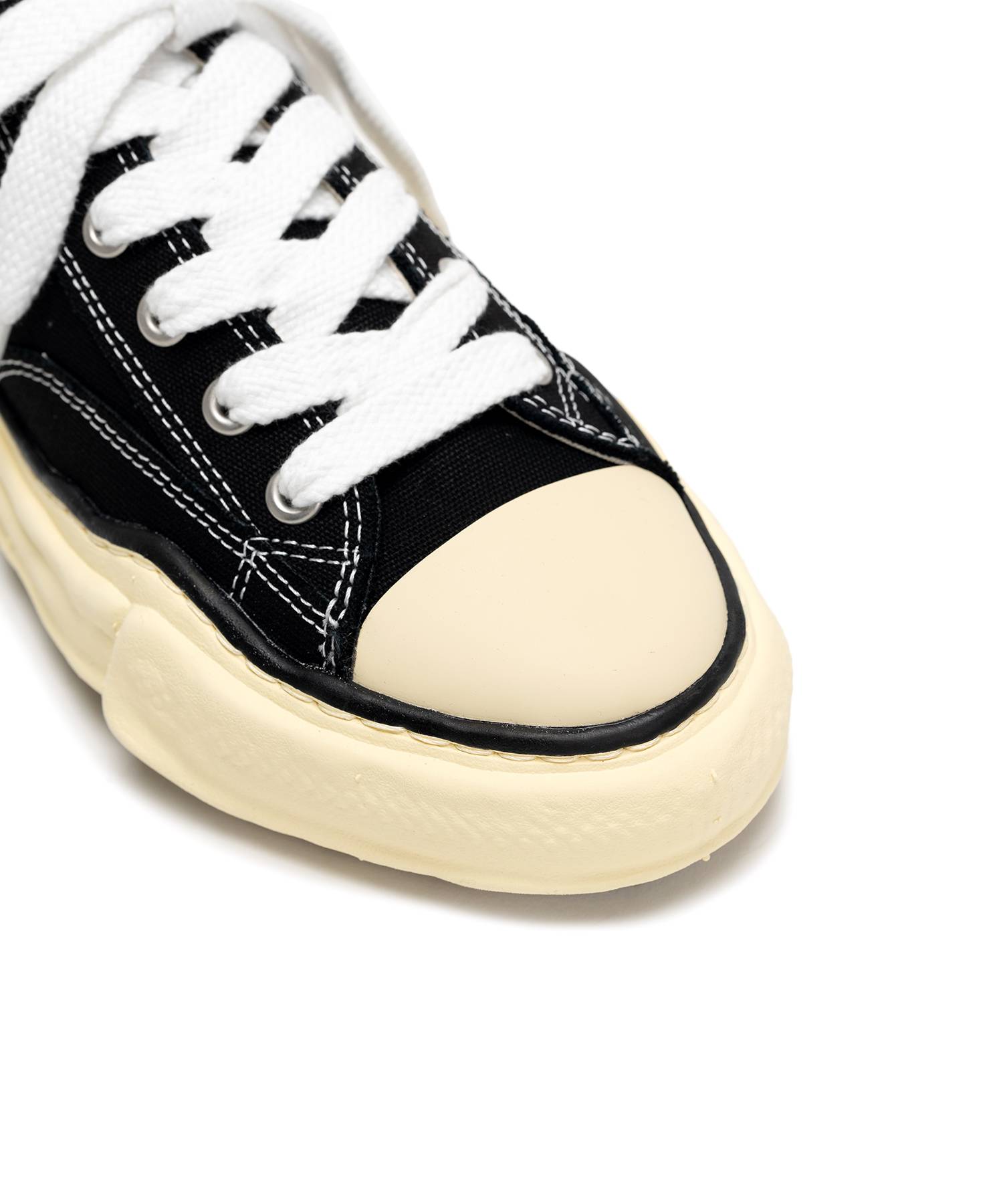 MIHARA YASUHIRO・Yasuhiro Mihara -  PETERSON LOW CANVAS ORIGINAL SOLE / BLACK