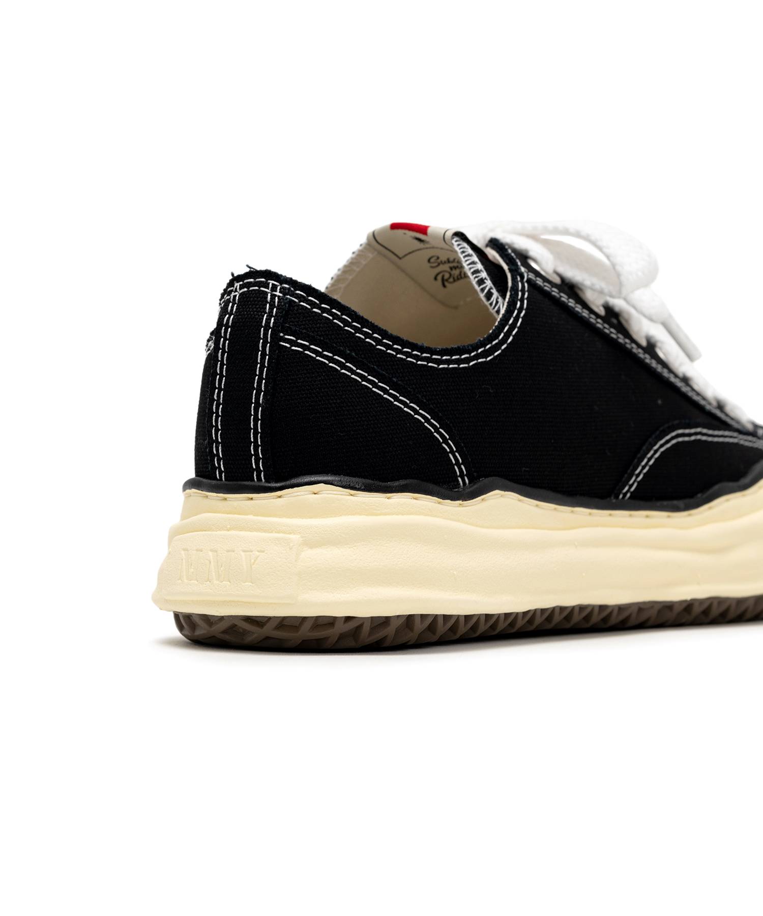 MIHARA YASUHIRO・Yasuhiro Mihara -  PETERSON LOW CANVAS ORIGINAL SOLE / BLACK