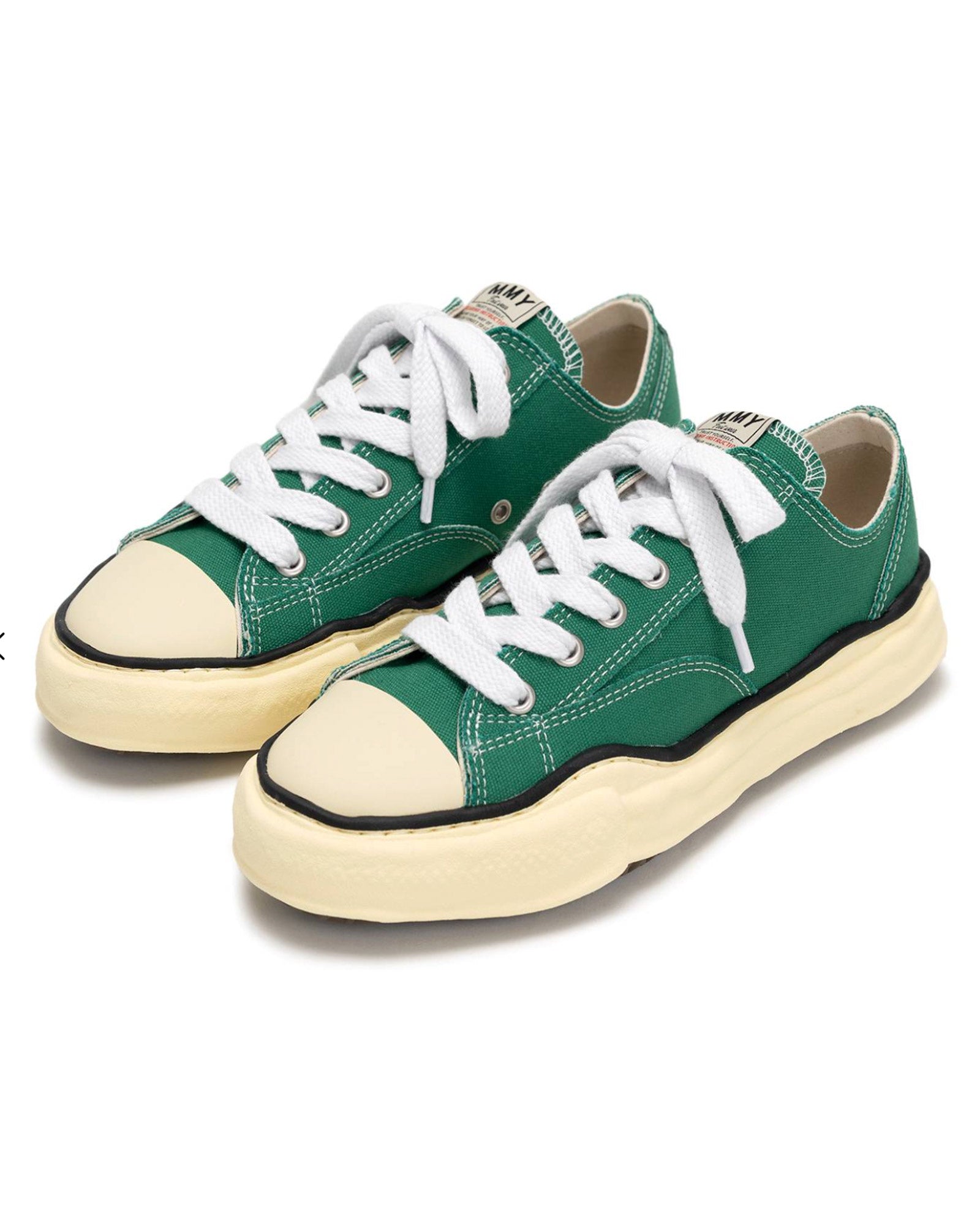 MIHARA YASUHIRO・Yasuhiro Mihara -  PETERSON LOW CANVAS ORIGINAL SOLE / CL GREEN