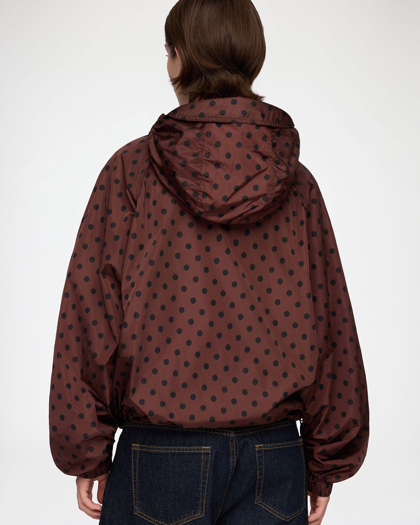GANNI・ガニー - ジャケット PRINTED FLYWEIGHT NYLON JACKET / CHICORYCOF