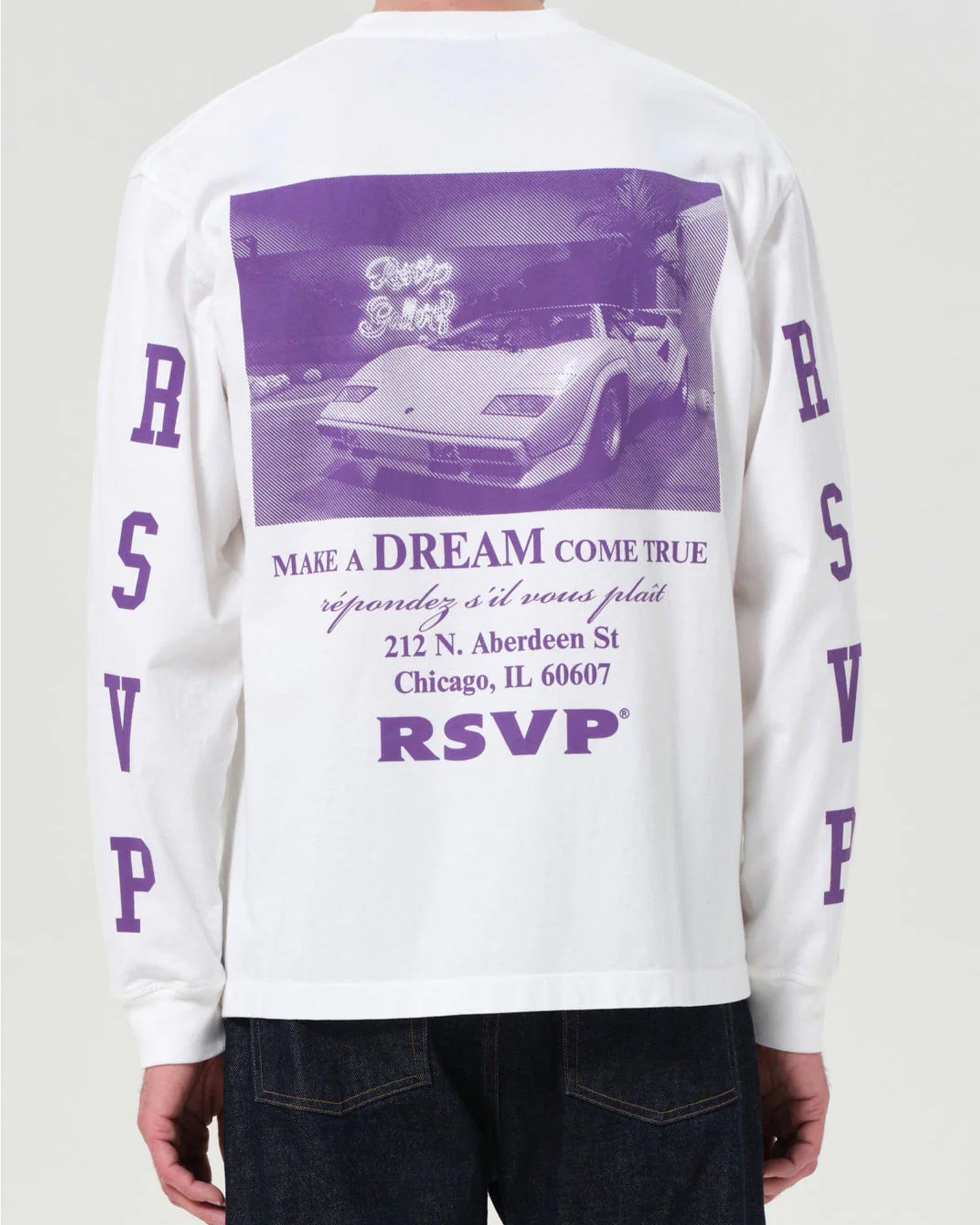 RSVP・アールエスブイピー - L/S Tシャツ AGOLDE LONG SLEEVE MOCK NECK / WHITE