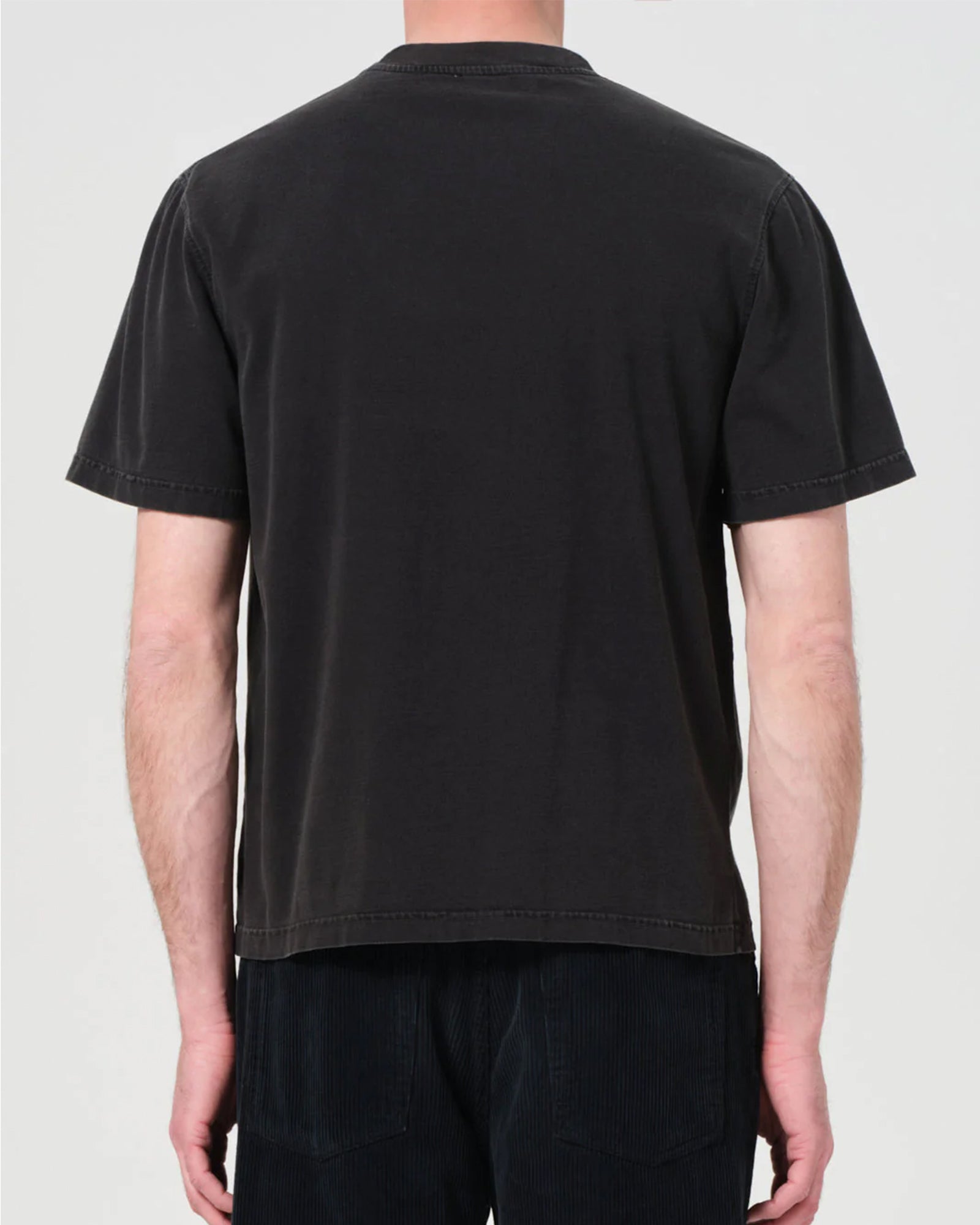 RSVP・アールエスブイピー - Tシャツ・カットソー AGOLDE SHORT SLEEVE MOCK NECK  / BLACK