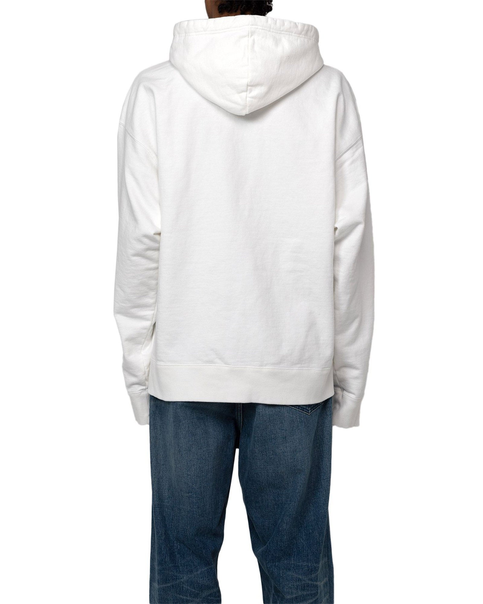 MIHARA YASUHIRO (ミハラヤスヒロ) KEITH PRINTED HOODIE / WHITE