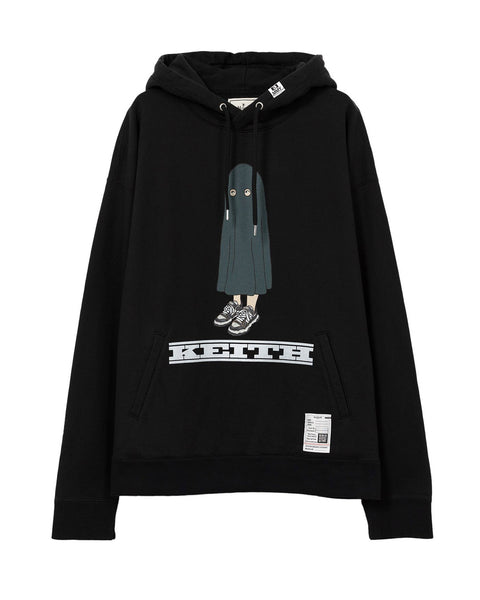 mihara yasuhiro ミハラヤスヒロ　パーカー Maison MIHARA YASUHIRO - Sun Faded Hoodie - BLACK / プルオーバー