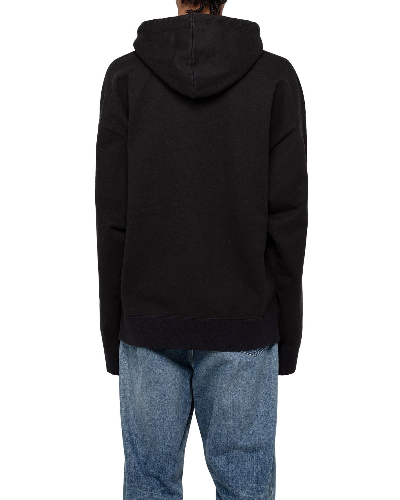 MIHARA YASUHIRO (ミハラヤスヒロ) KEITH PRINTED HOODIE / BLACK