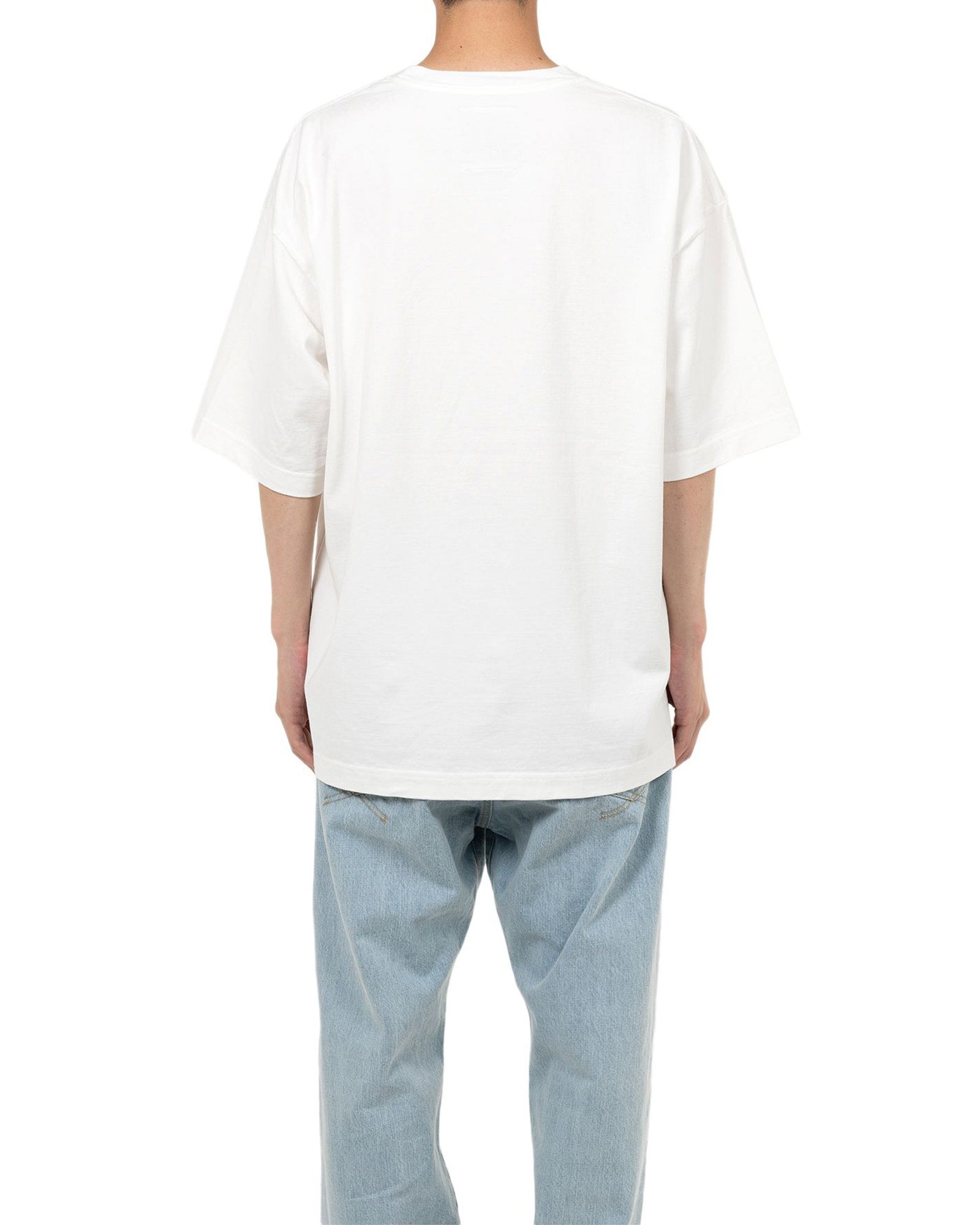 MIHARA YASUHIRO (ミハラヤスヒロ) HHANK PRINTED TEE / WHITE