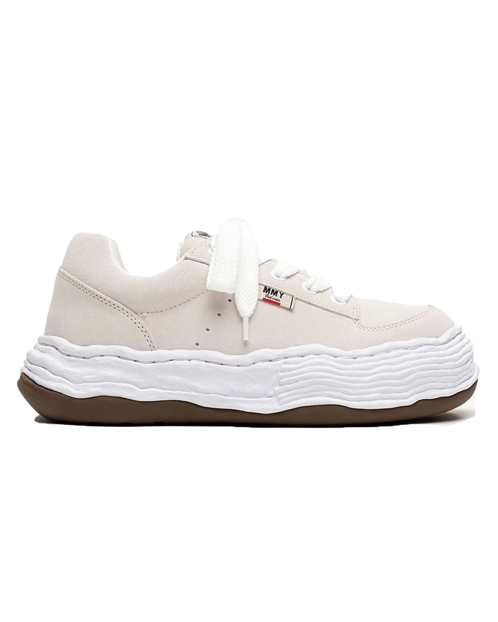 MIHARA YASUHIRO・ミハラヤスヒロ - ローカットスニーカー OLIVER LOW / SUEDE / WHITE