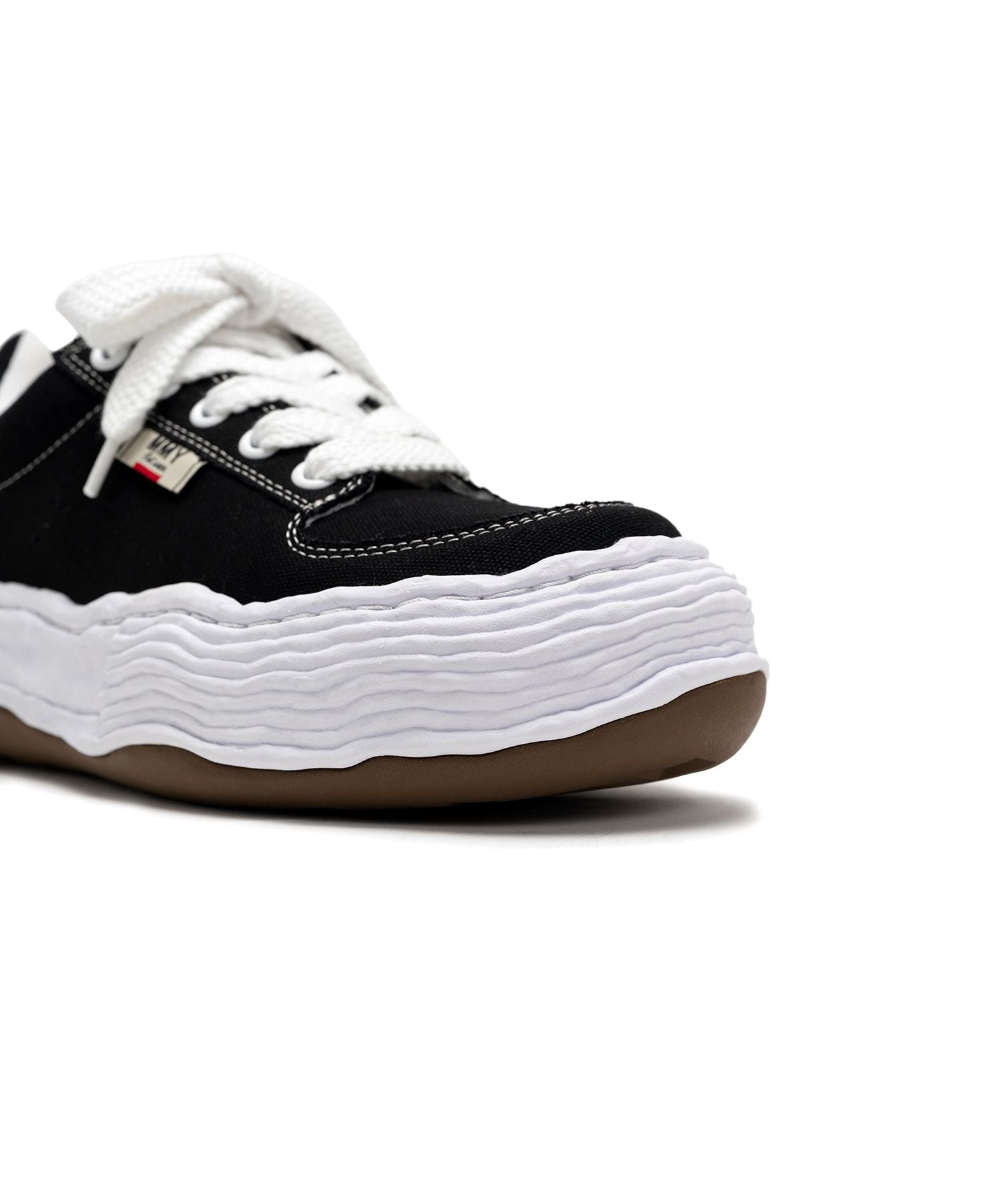 MIHARA YASUHIRO・ミハラヤスヒロ - ローカットスニーカー OLIVER ORIGINAL SOLE CANVAS LOW-TOP SNEAKER / BLACK