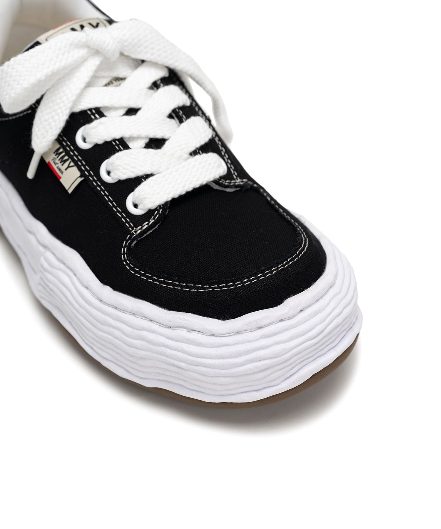 MIHARA YASUHIRO・ミハラヤスヒロ - ローカットスニーカー OLIVER ORIGINAL SOLE CANVAS LOW-TOP SNEAKER / BLACK
