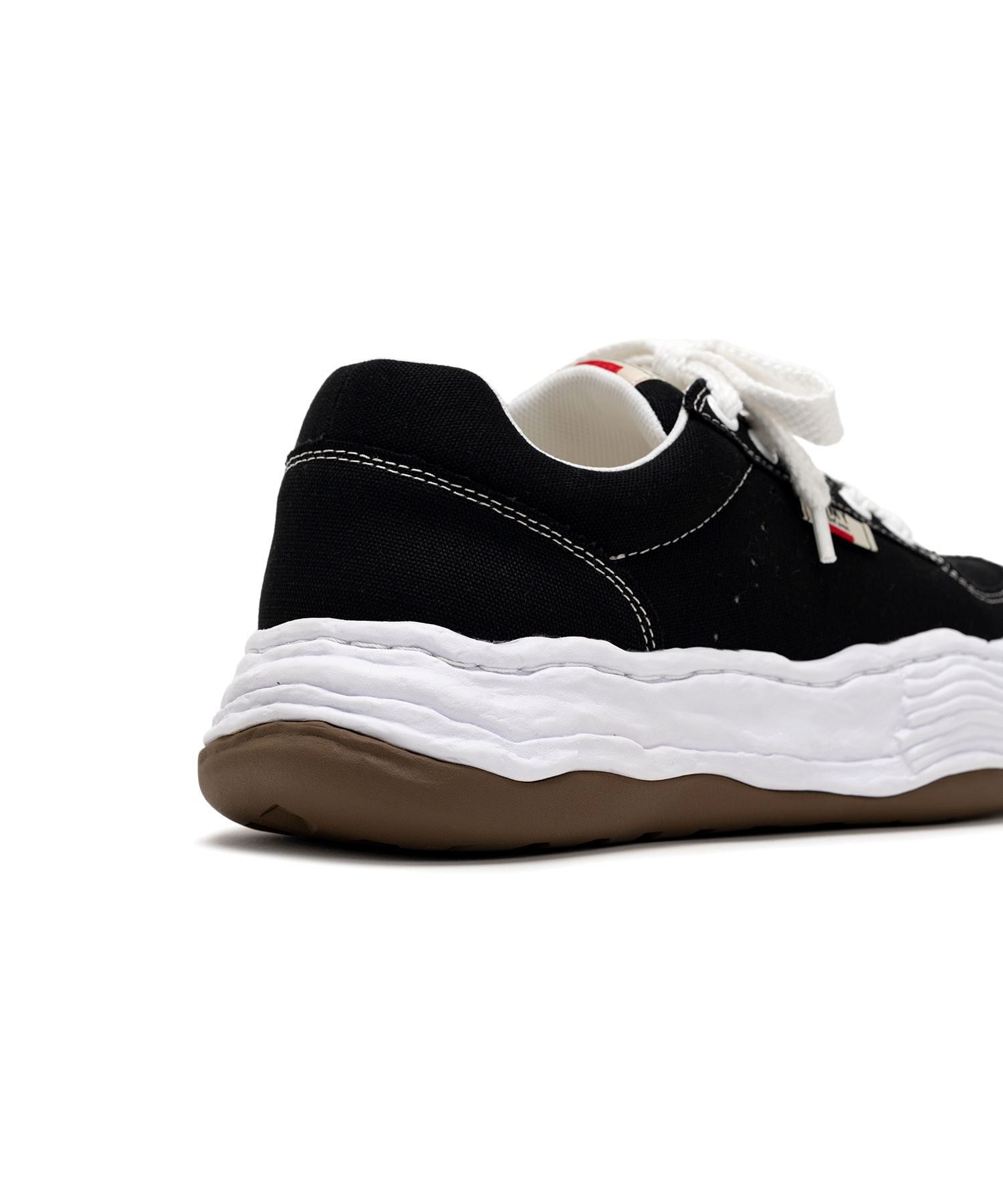 MIHARA YASUHIRO・ミハラヤスヒロ - ローカットスニーカー OLIVER ORIGINAL SOLE CANVAS LOW-TOP SNEAKER / BLACK