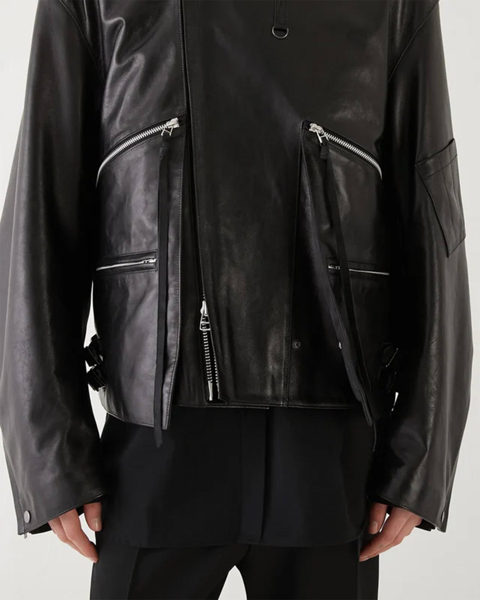 Tamme・タム - レザージャケット LEATHER MK3 JACKET / BLACK