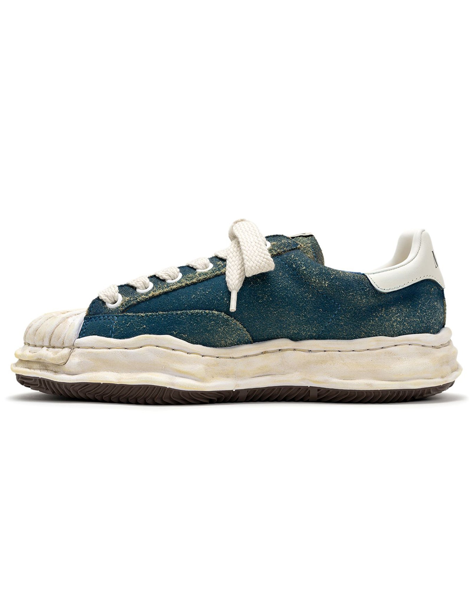 MIHARA YASUHIRO・ミハラヤスヒロ - ローカットスニーカー BLAKEY ORIGINAL SOLE VINTAGE SUEDE LOW-TOP SNEAKER / BLUE