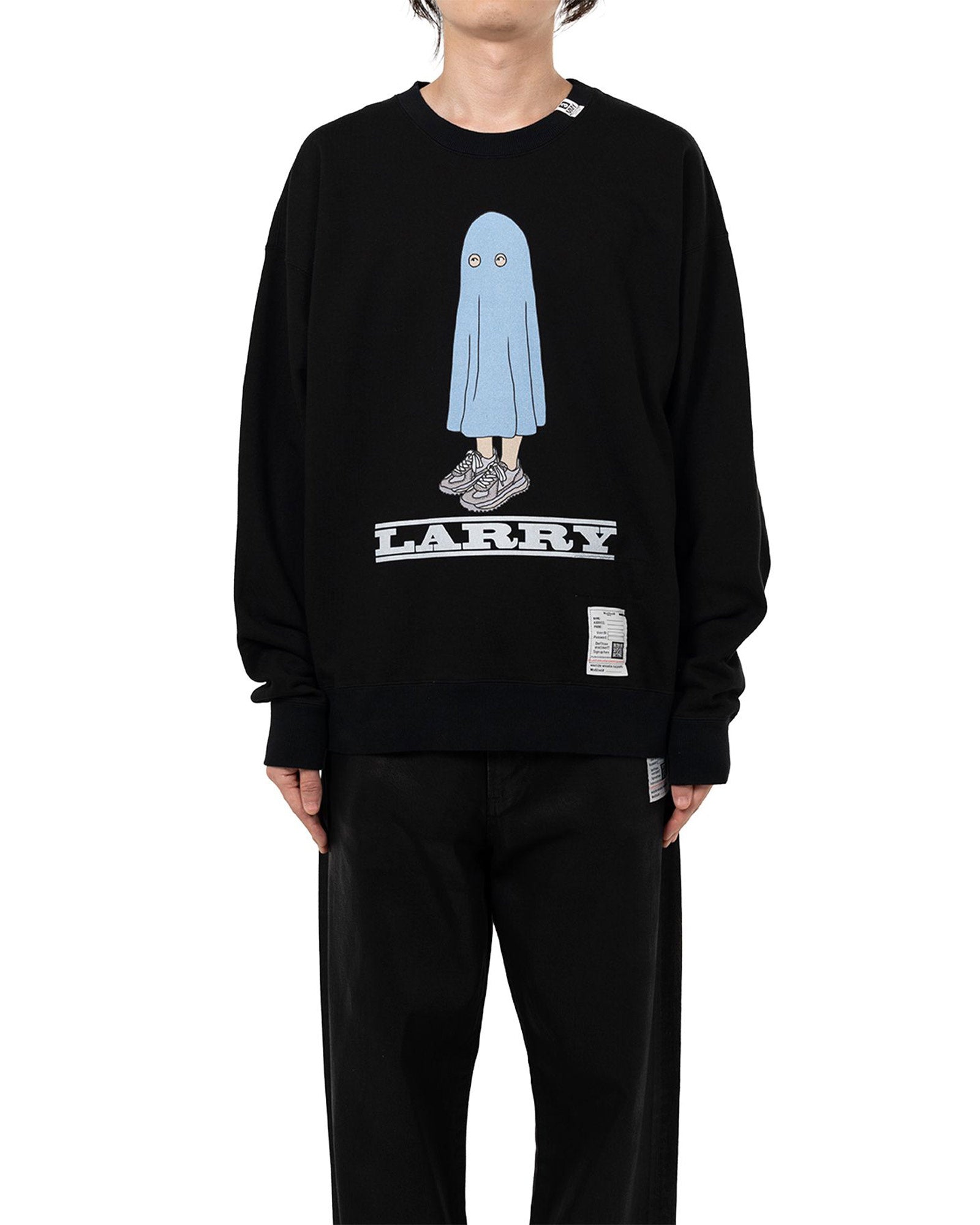MIHARA YASUHIRO (ミハラヤスヒロ) LARRY PULLOVER / BLACK | Detail