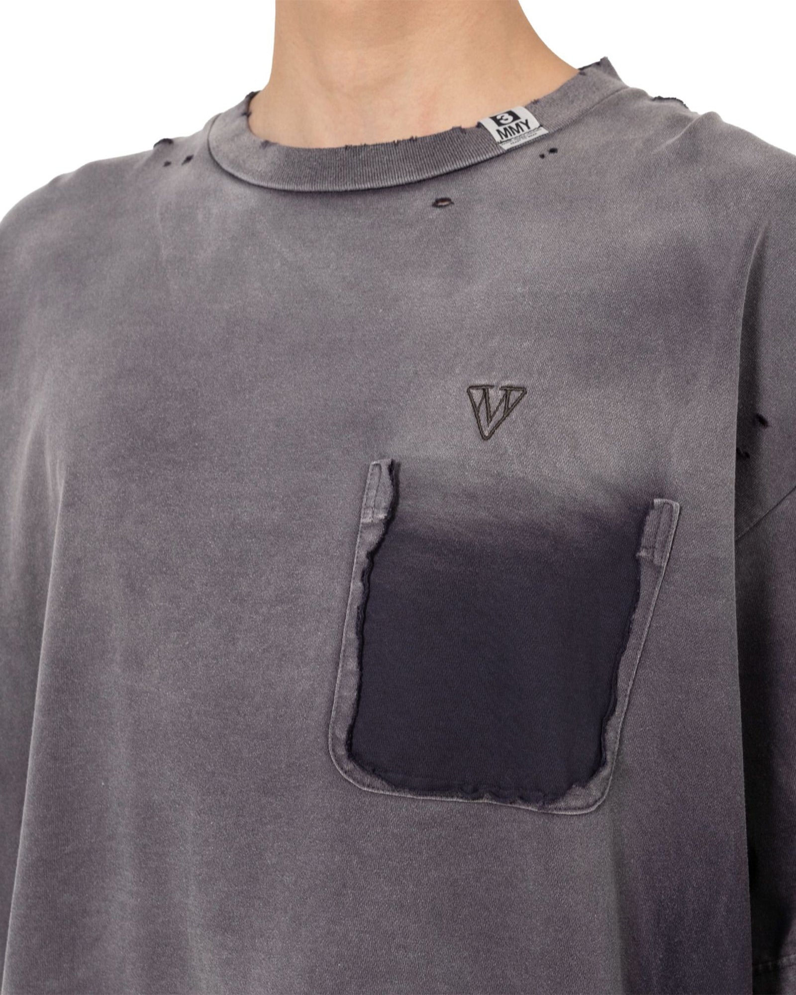 MIHARA YASUHIRO・Yasuhiro Mihara -  SUN FADED TEE / BLACK