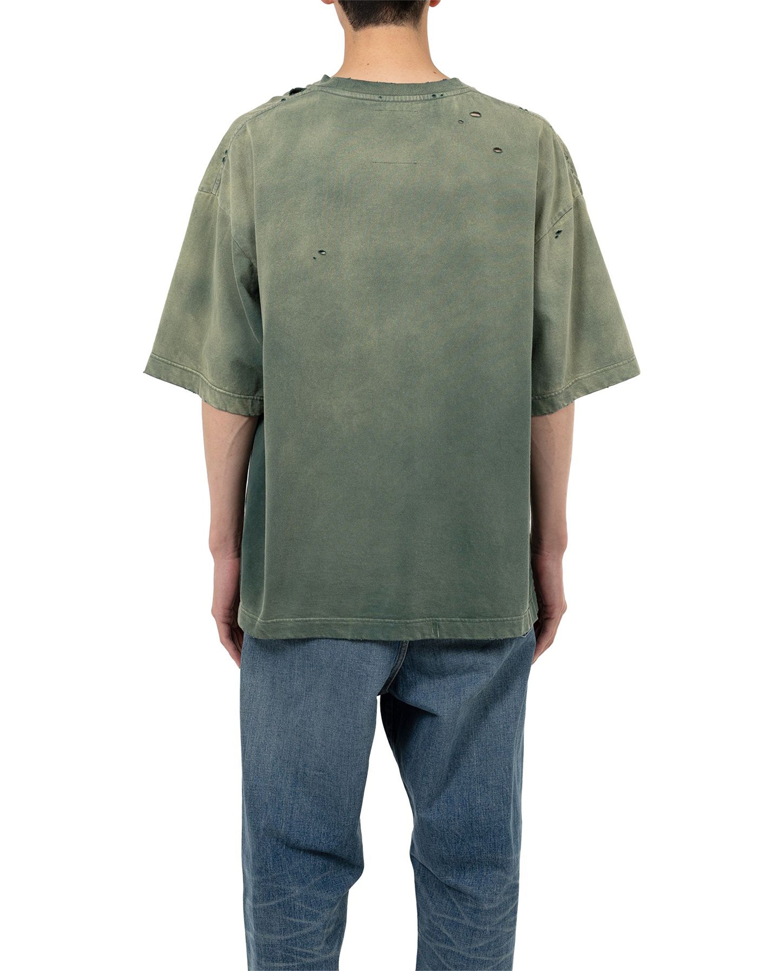 MIHARA YASUHIRO・ミハラヤスヒロ - Tシャツ・カットソー SUN FADED TEE / GREEN