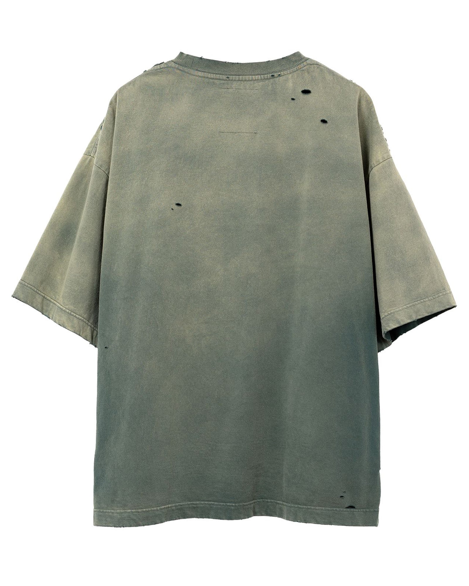 MIHARA YASUHIRO・ミハラヤスヒロ - Tシャツ・カットソー SUN FADED TEE / GREEN