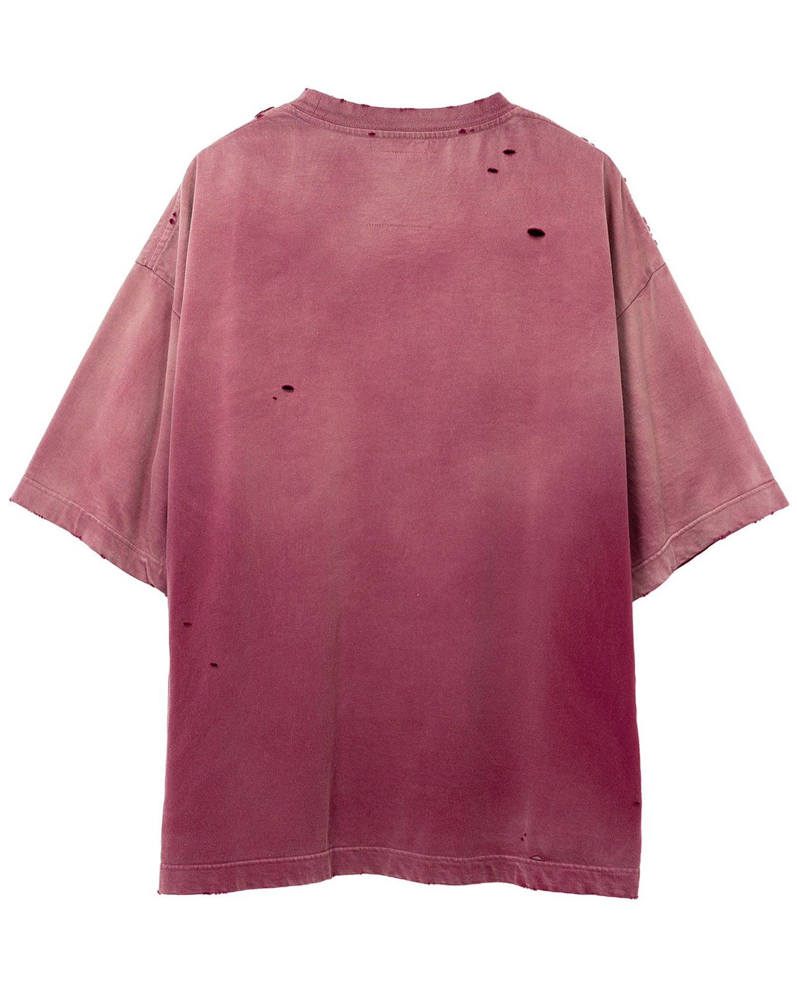 MIHARA YASUHIRO・Yasuhiro Mihara -  SUN FADED TEE / BORDEAUX