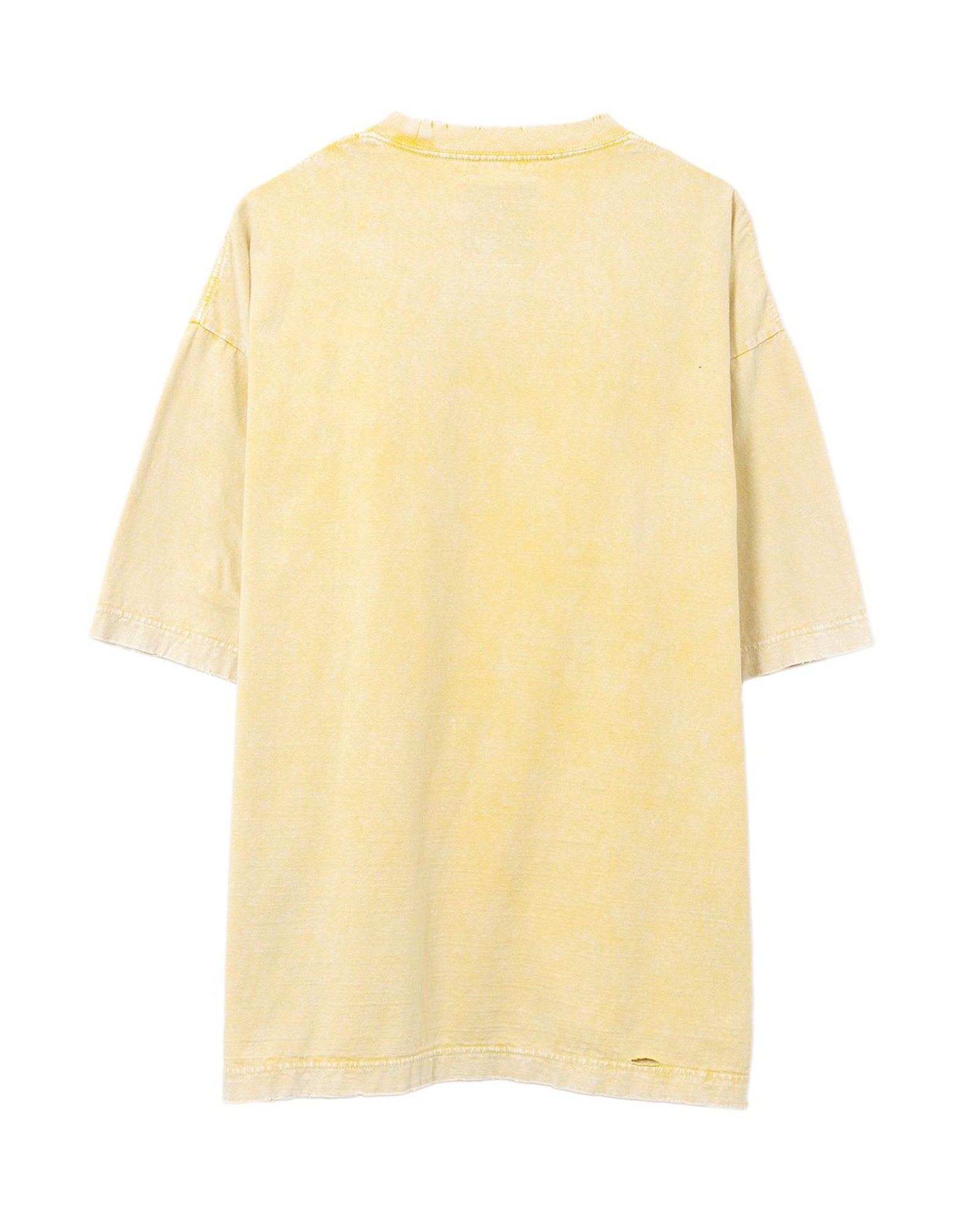 MIHARA YASUHIRO・ミハラヤスヒロ - Tシャツ・カットソー BLEACHED TEE / YELLOW