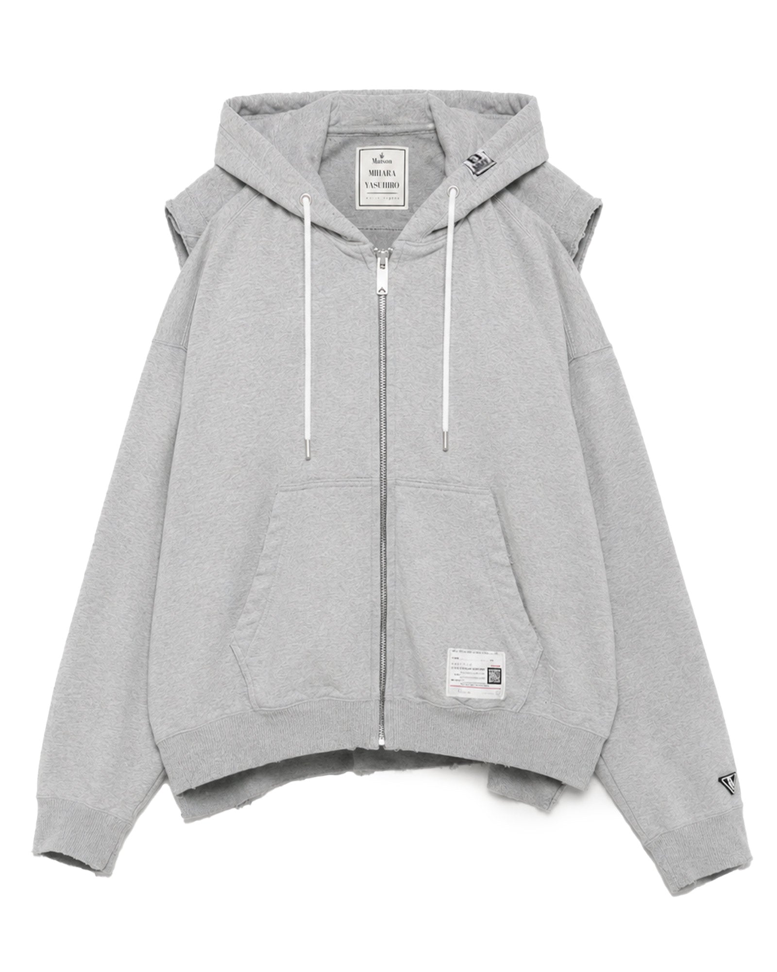 MIHARA YASUHIRO・ミハラヤスヒロ - パーカー・フーディ "PULLOVER COMBINED PK" / GRAY