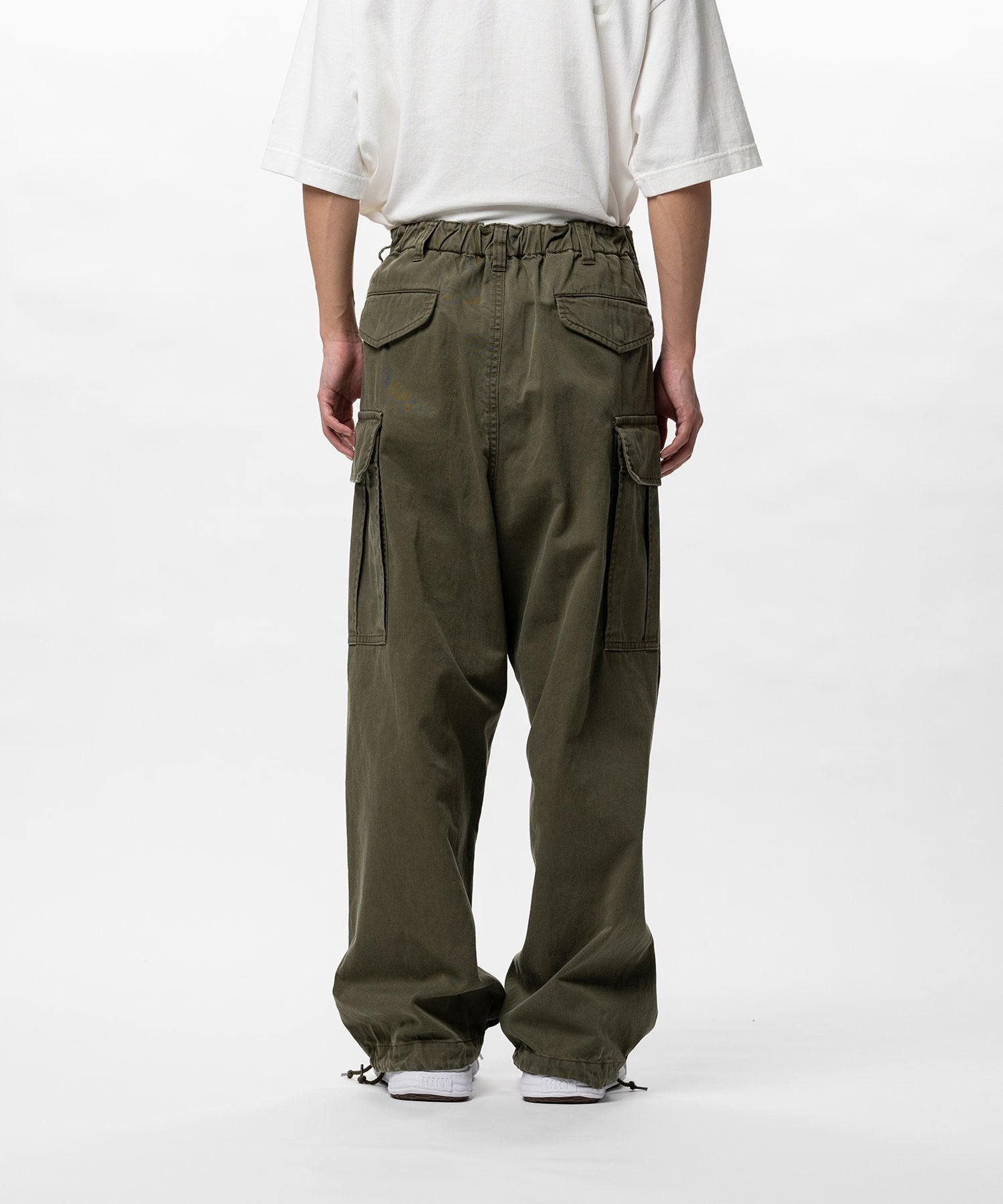 MIHARA YASUHIRO・ミハラヤスヒロ - カーゴパンツ FRONT BACK COMBINED DENIM PANTS / INDIGO