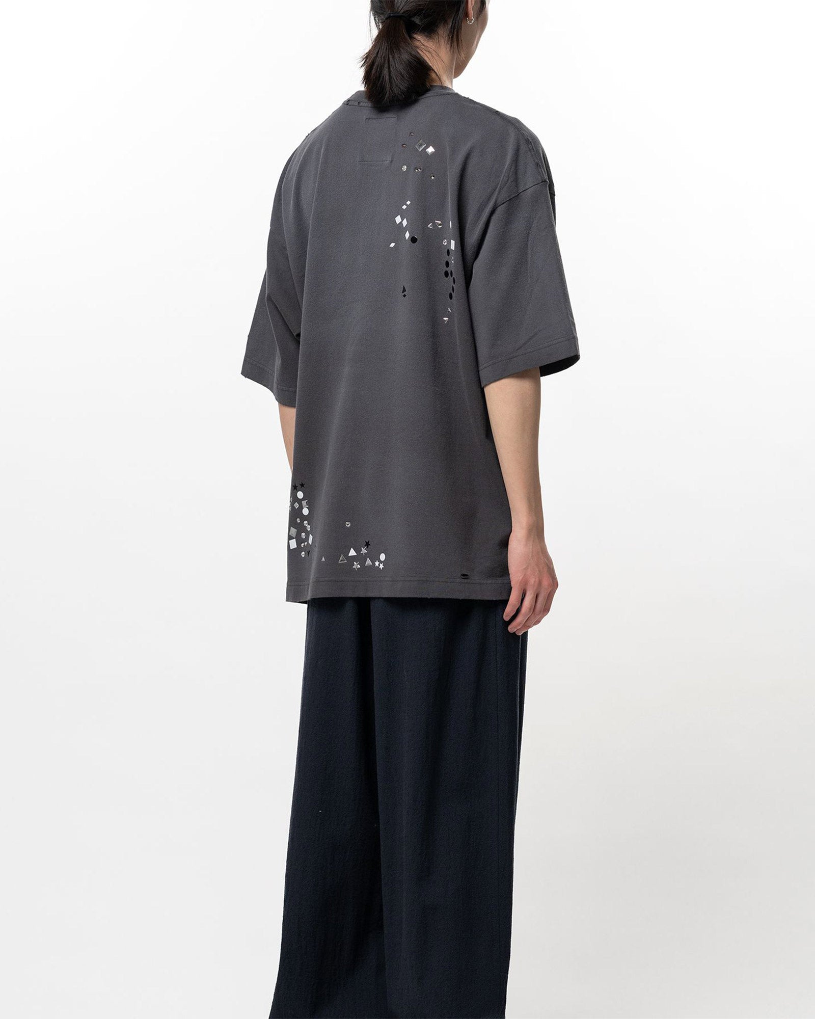 MIHARA YASUHIRO(ミハラヤスヒロ) 26SS EMBELLISHED STICKER TEE