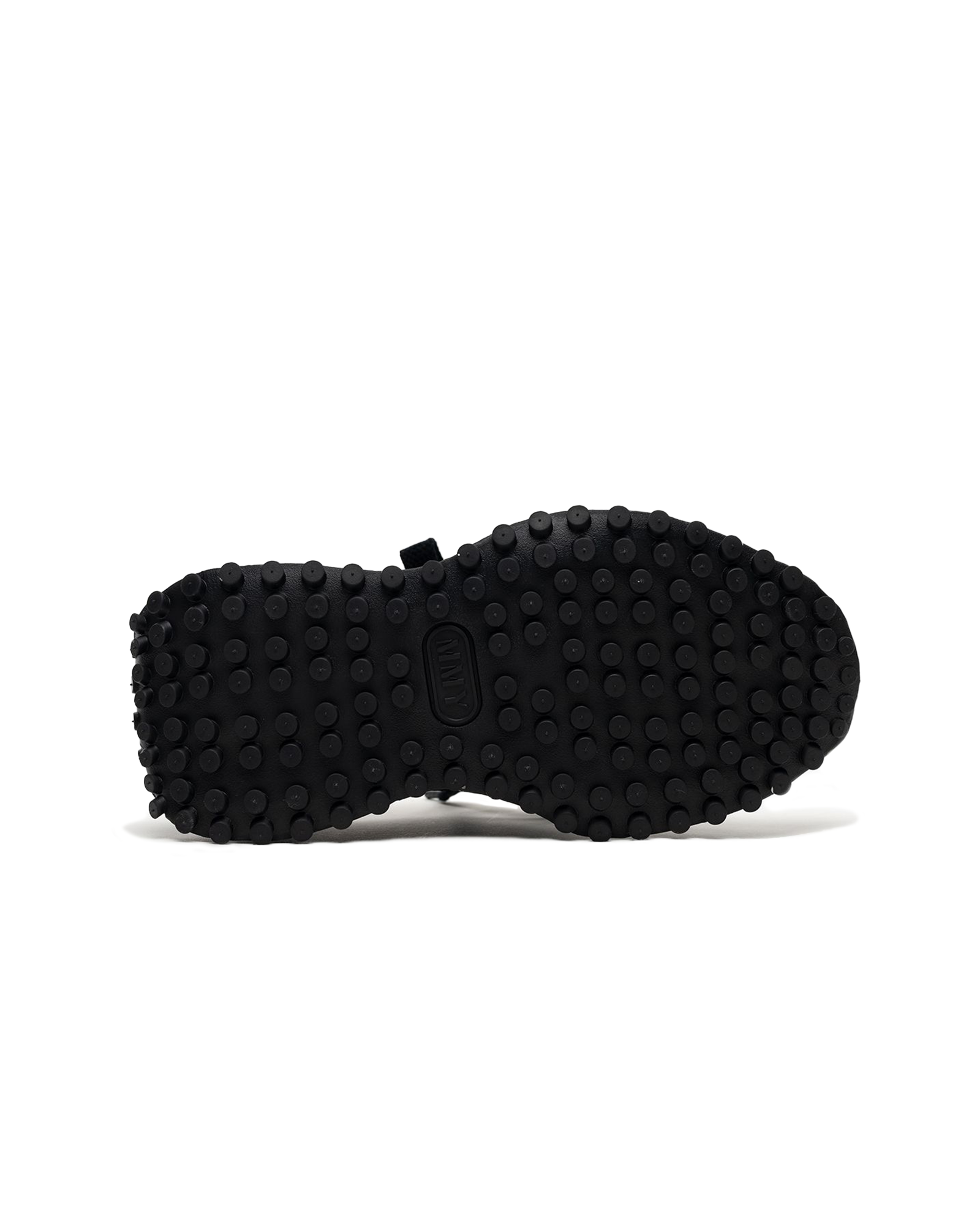 MIHARA YASUHIRO・Yasuhiro Mihara -  LARRY SPUTTERING LOW-TOP SNEAKERS / BLK/BLK
