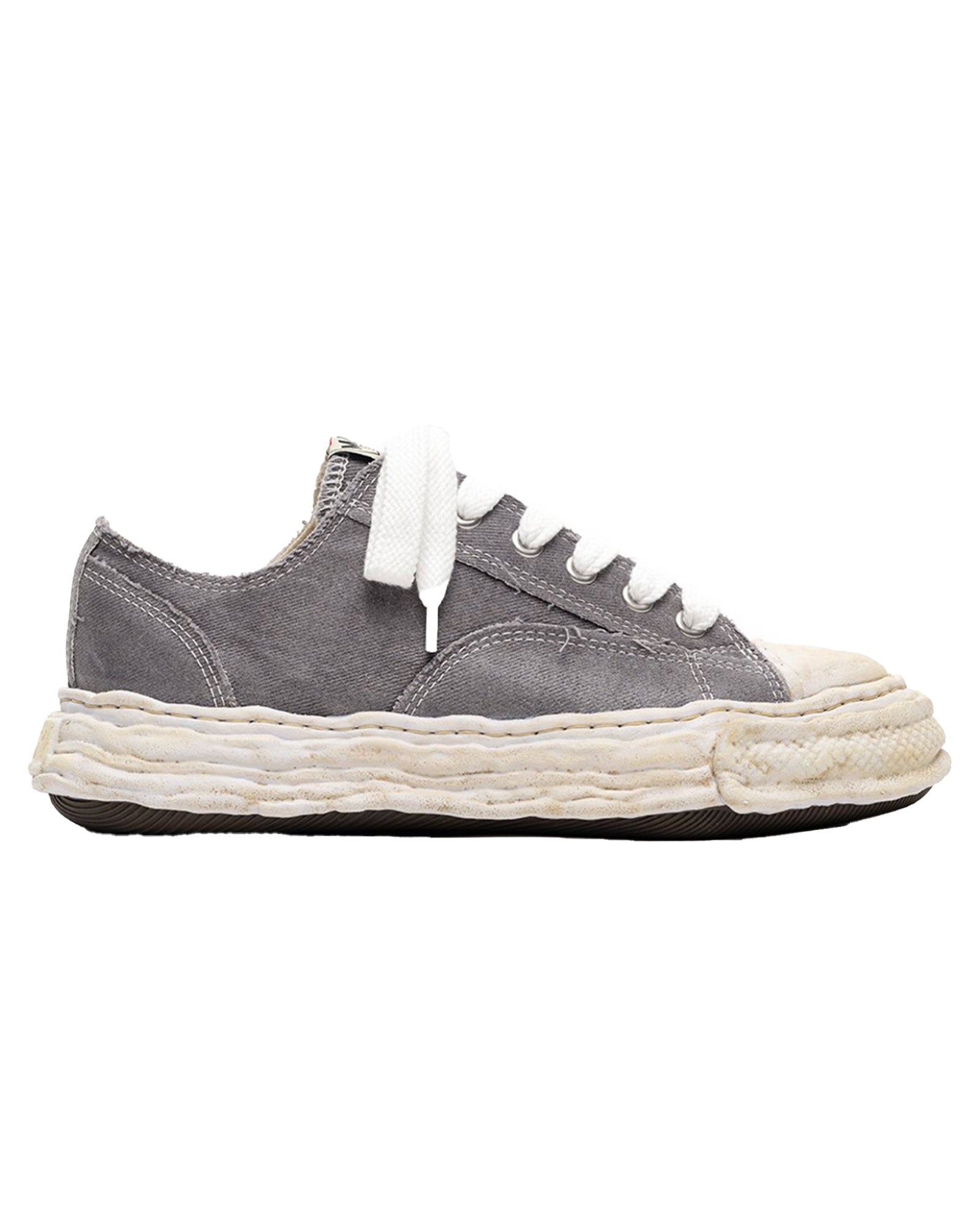 MIHARA YASUHIRO・Yasuhiro Mihara -  PETERSON23 BRUSHED TWILL LOW-TOP SNEAKERS / GRAY