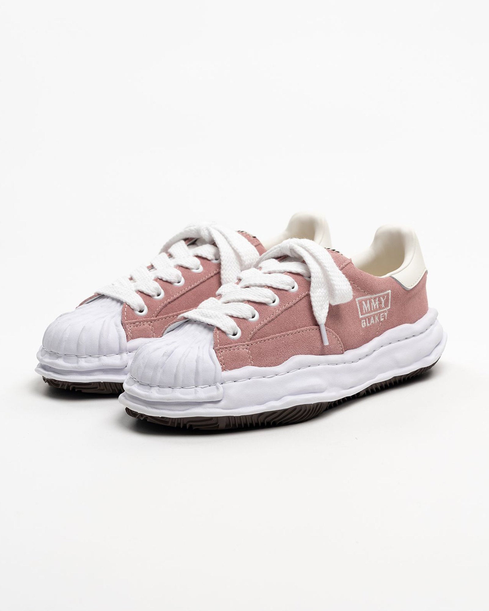 MIHARA YASUHIRO・ミハラヤスヒロ - ローカットスニーカー BLAKEY / ORIGINAL SOLE SUEDE LOW-TOP SNEAKER / PINK