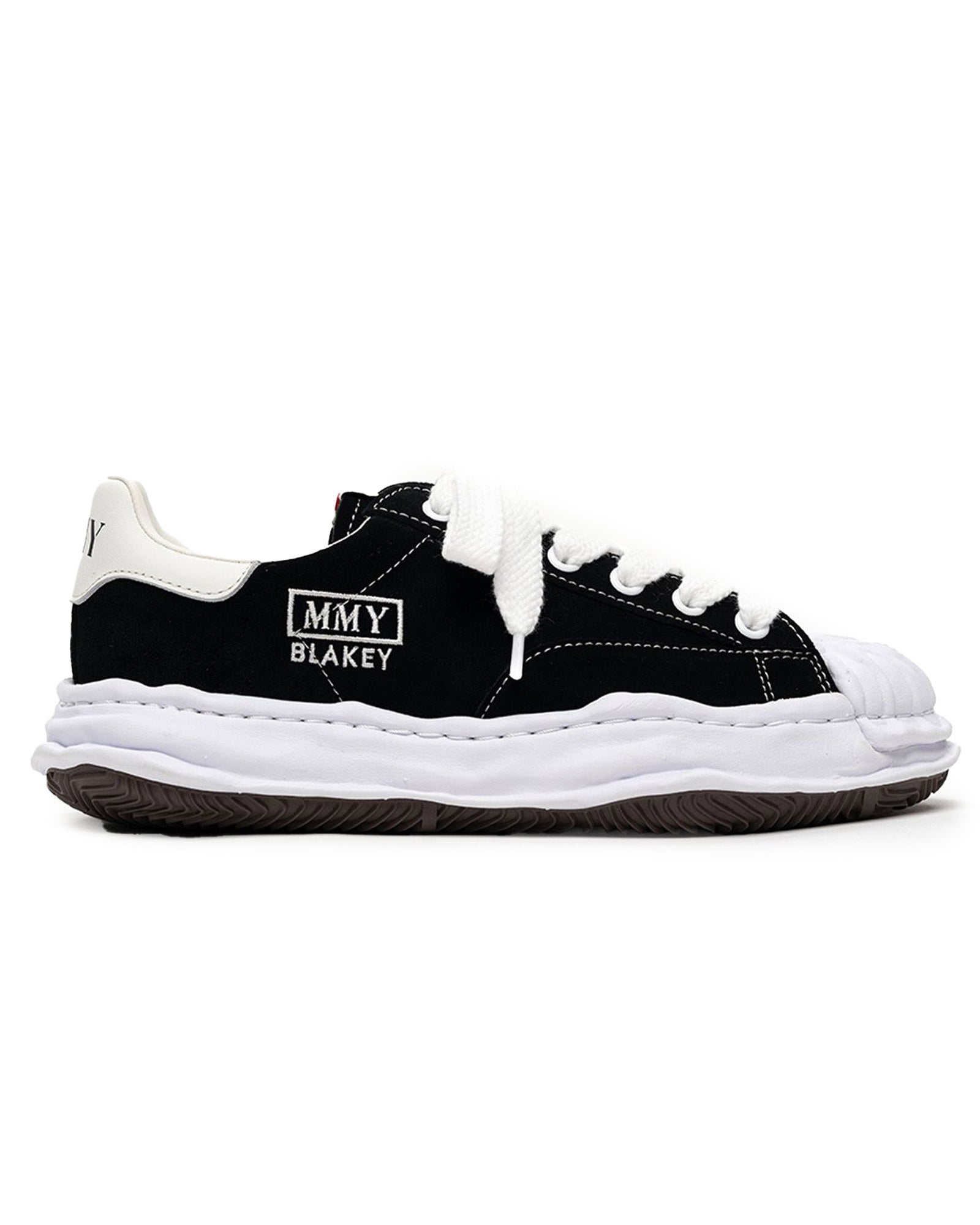 MIHARA YASUHIRO・ミハラヤスヒロ - ローカットスニーカー BLAKEY / ORIGINAL SOLE SUEDE LOW-TOP SNEAKER / BLACK